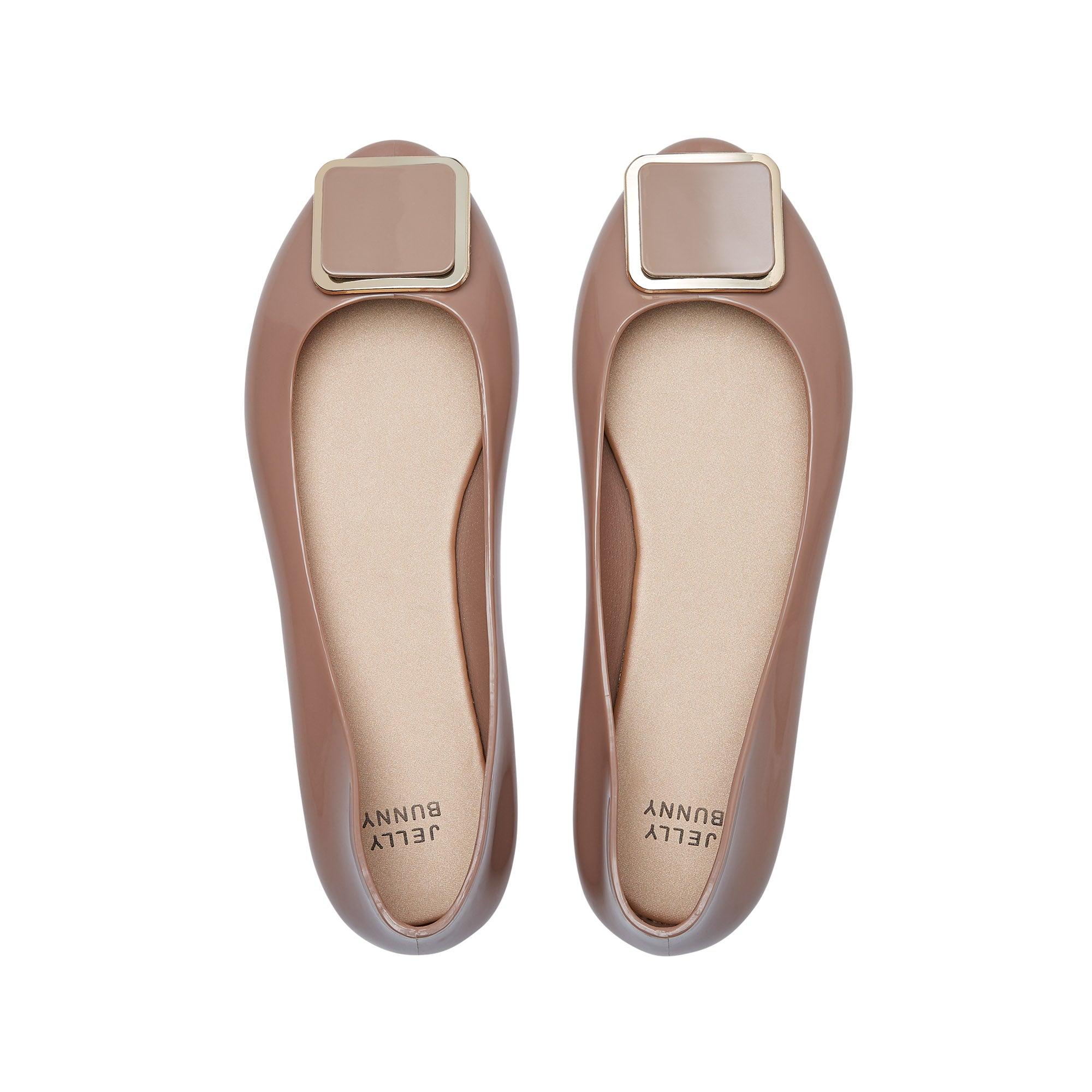 Ingrid Flats Shoes Cream