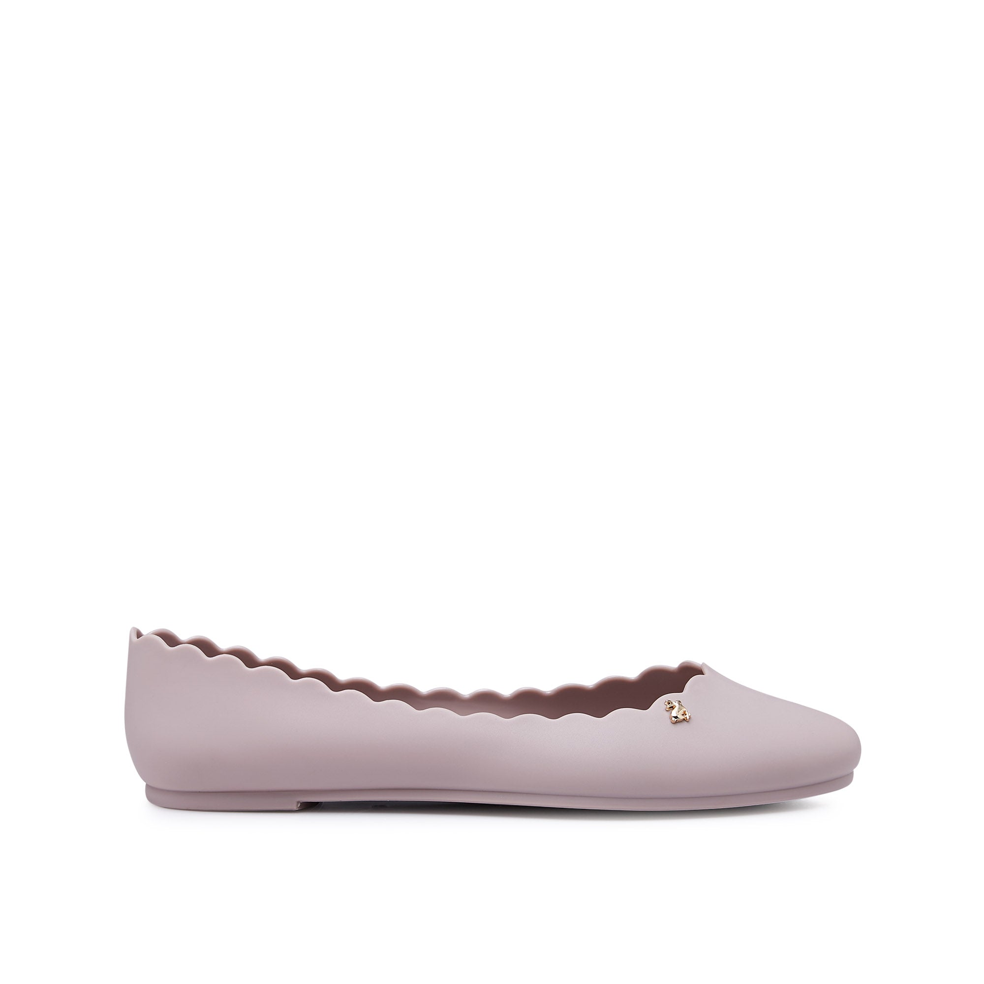 Sophie All The Way Matt Flat Ballerinas Grey