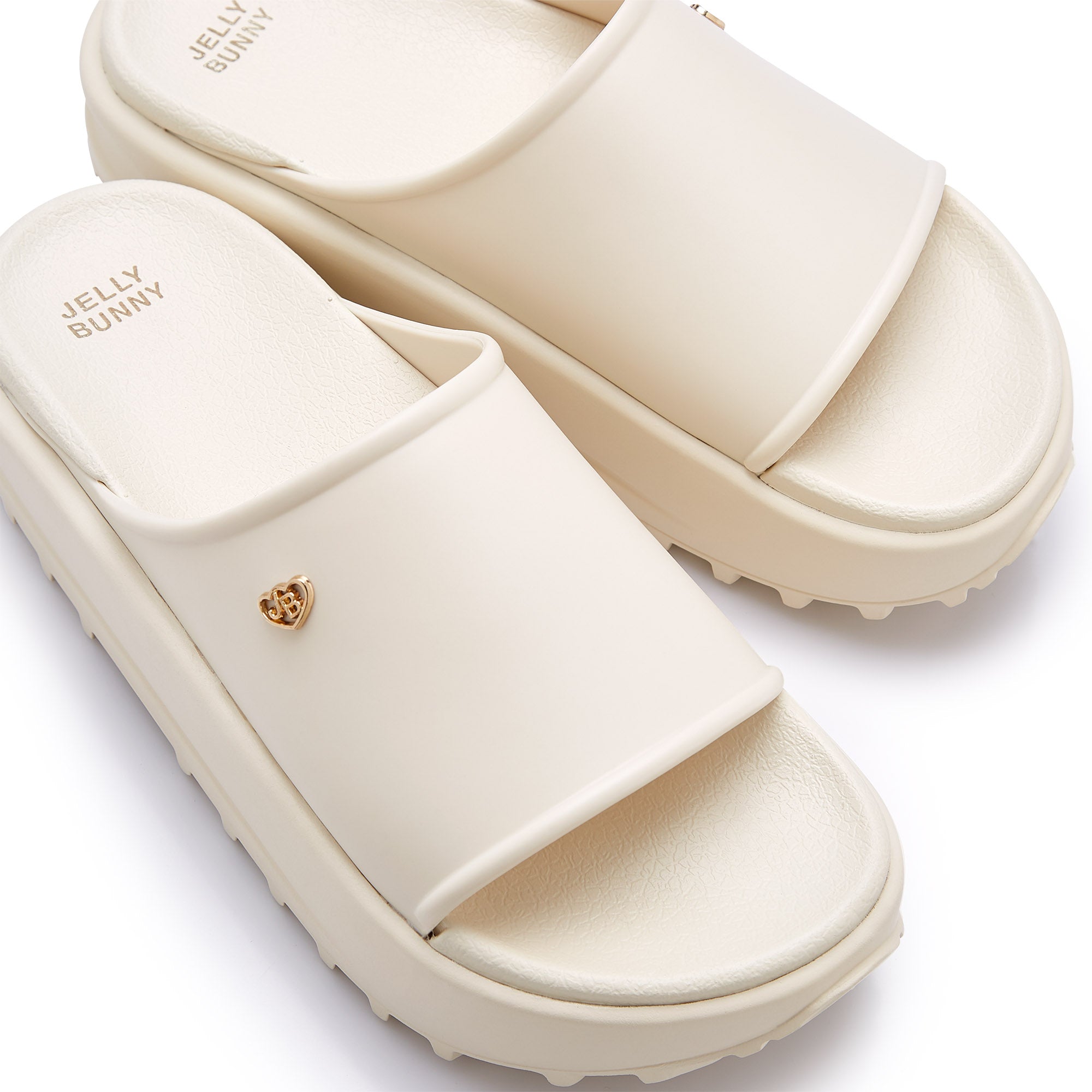 White best sale jelly slides