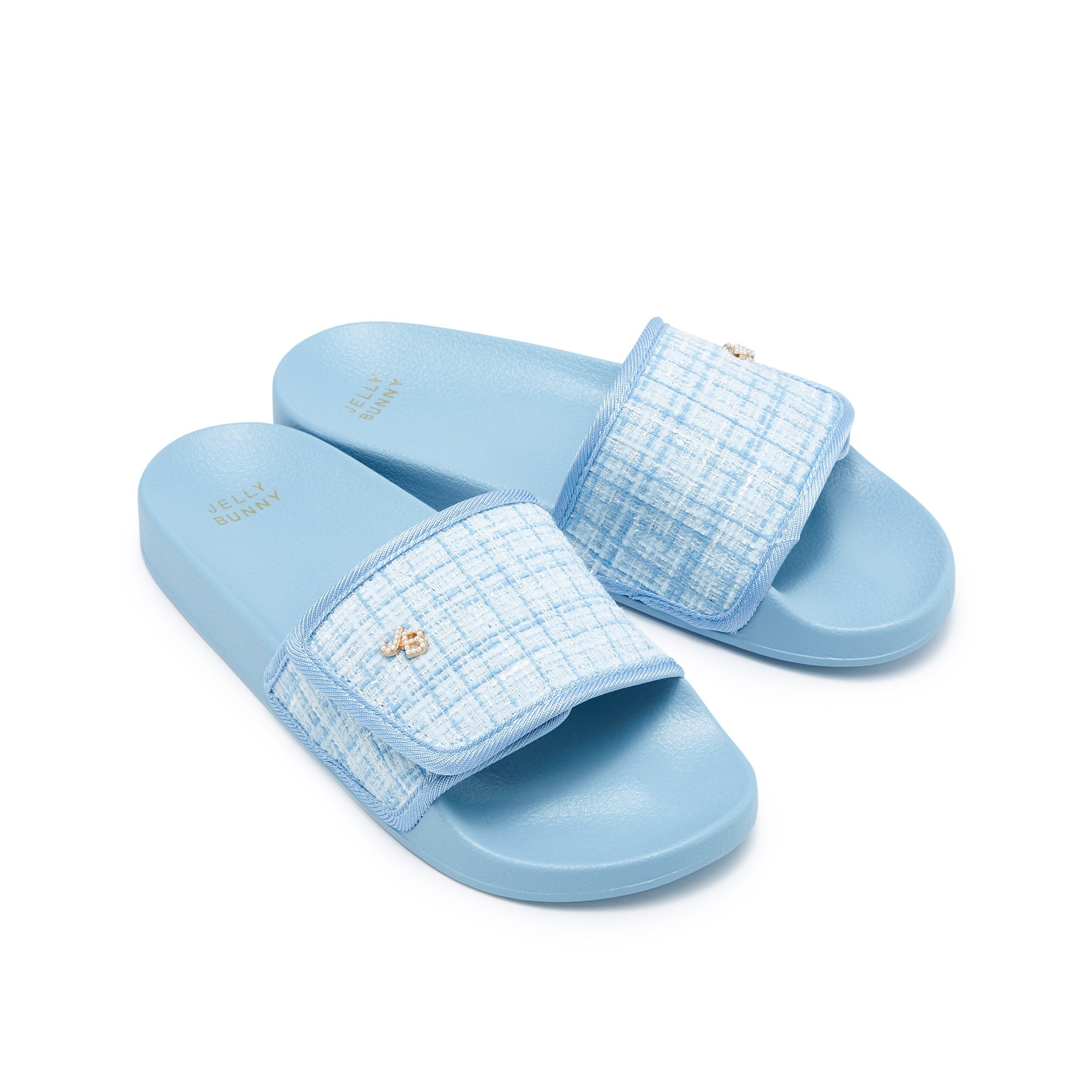 Hendrix Flat Slides Blue