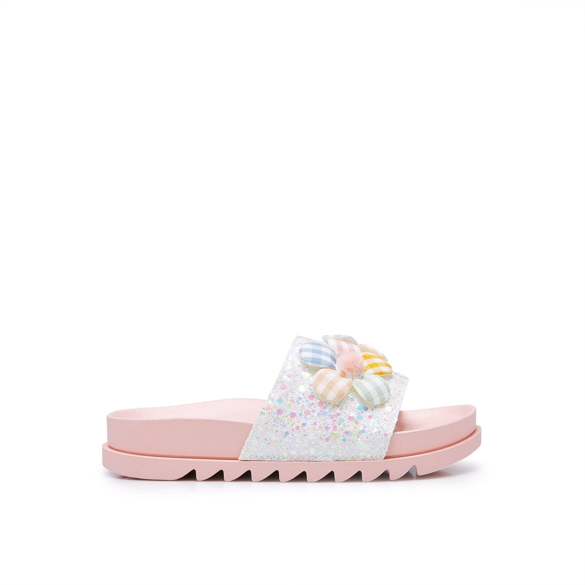 Mini Slide Natasha Sandal Pink