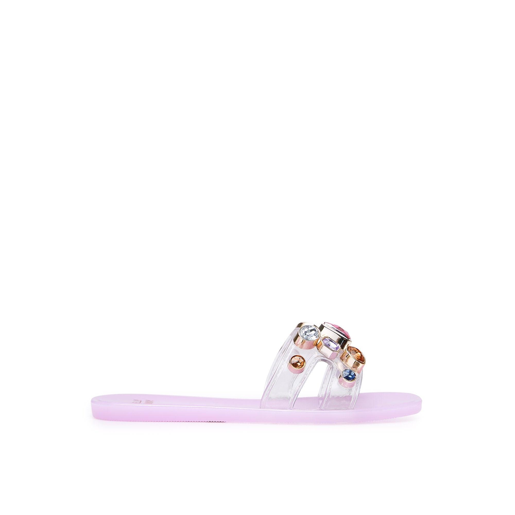 Mini Donna Flat Sandals Purple