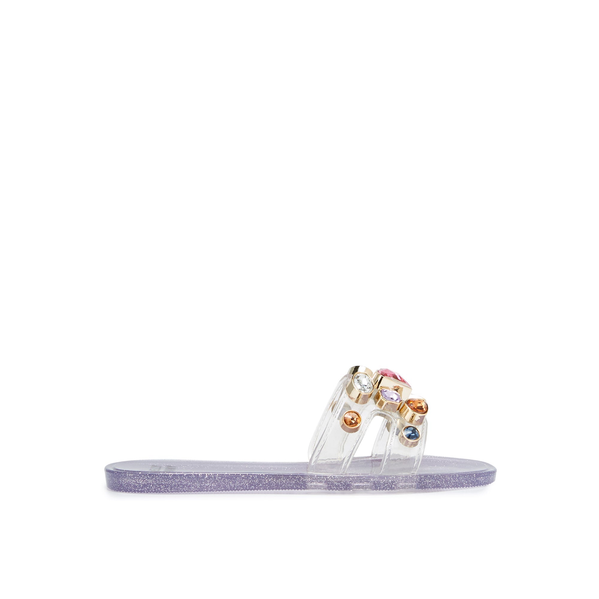 Mini Donna Flat Sandals Purple