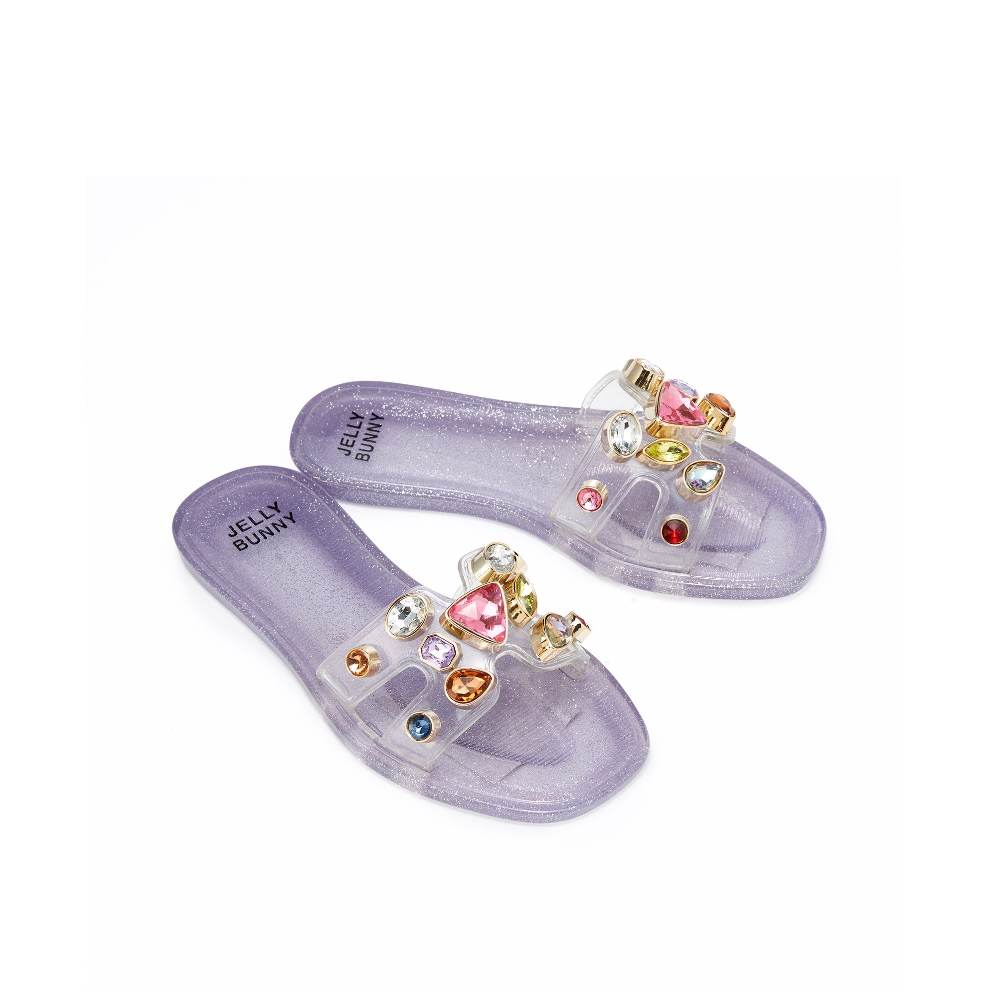 Mini Donna Flat Sandals Purple