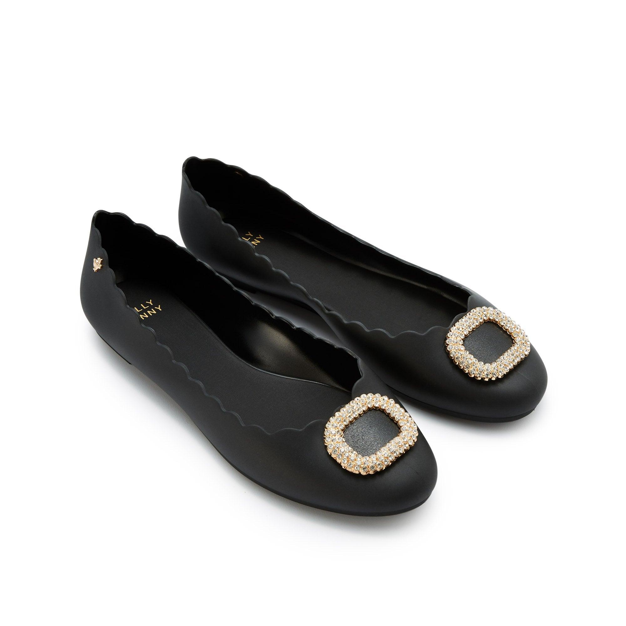 Sophie Matt Rikku Ballerina Shoes Black