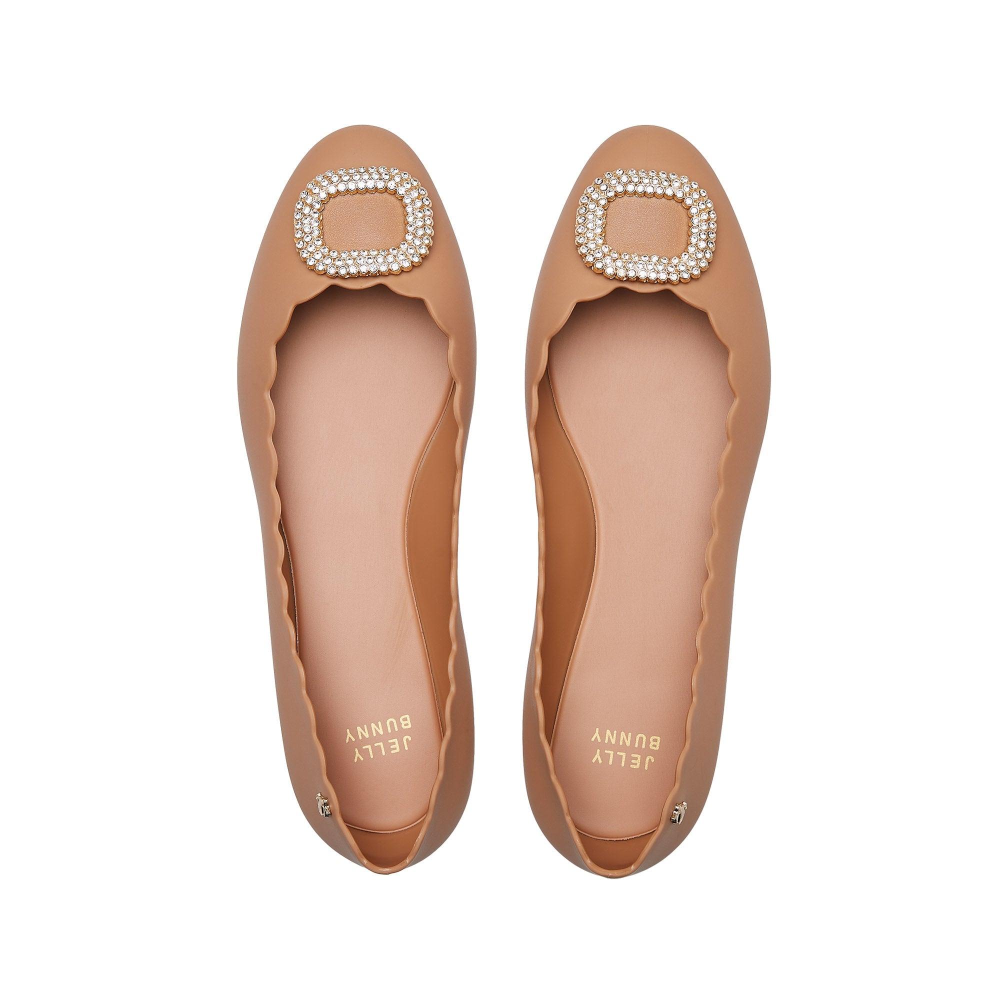 Sophie Matt Rikku Ballerina Shoes Brown