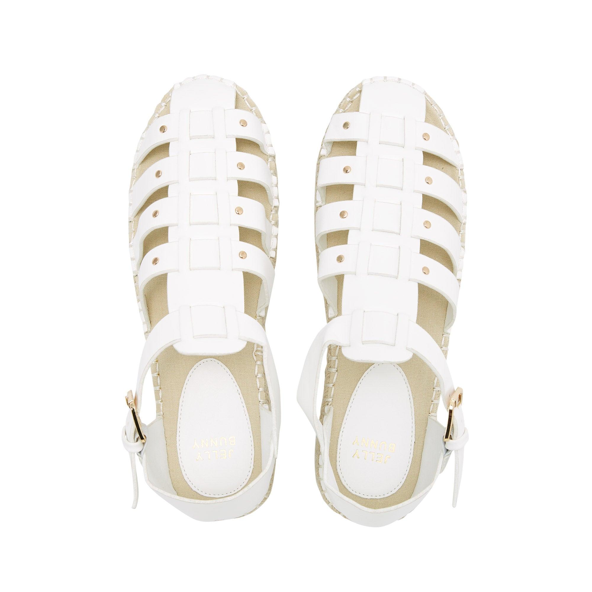 Eiko Espadrille Shoes White