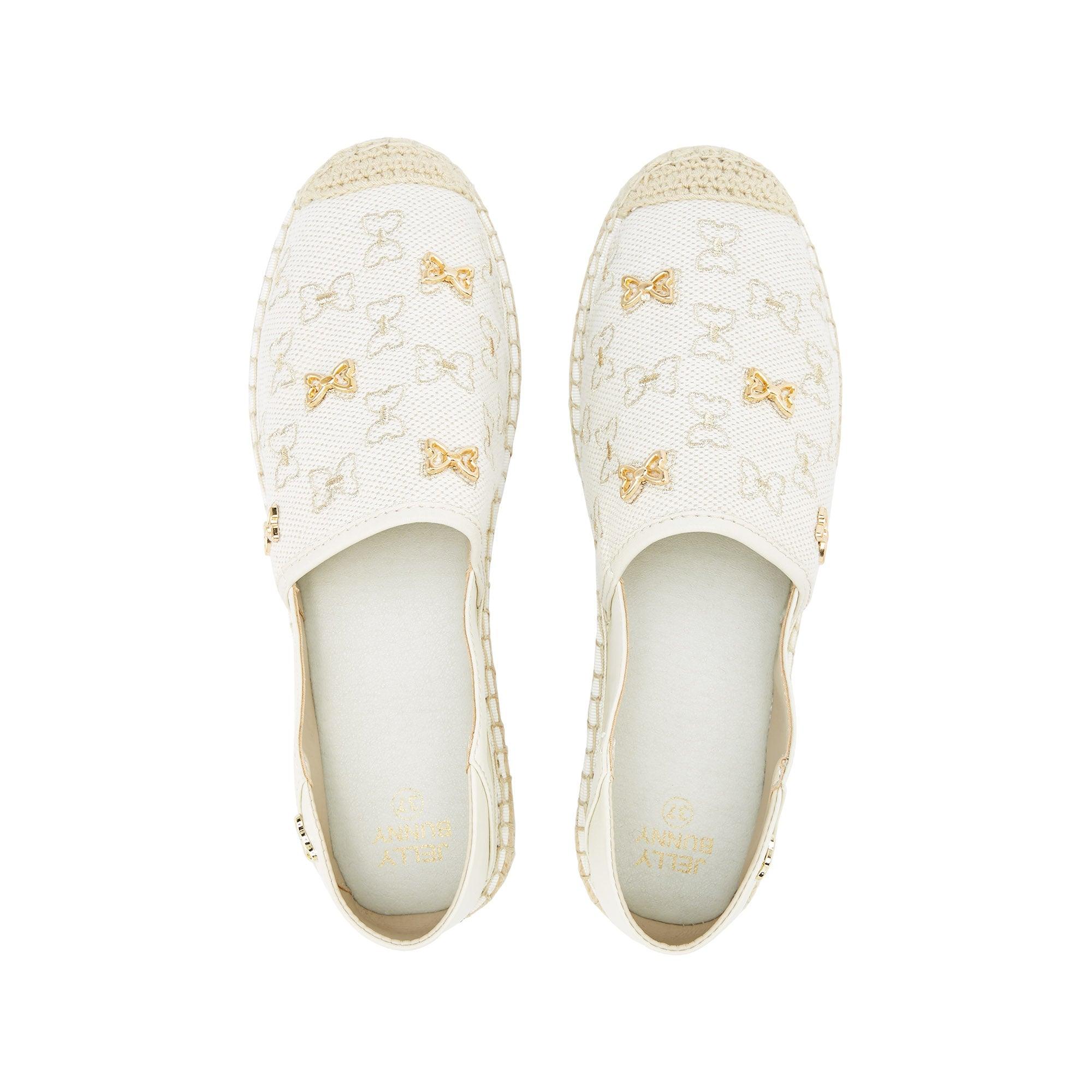 Cinna Espadrille  Ivory