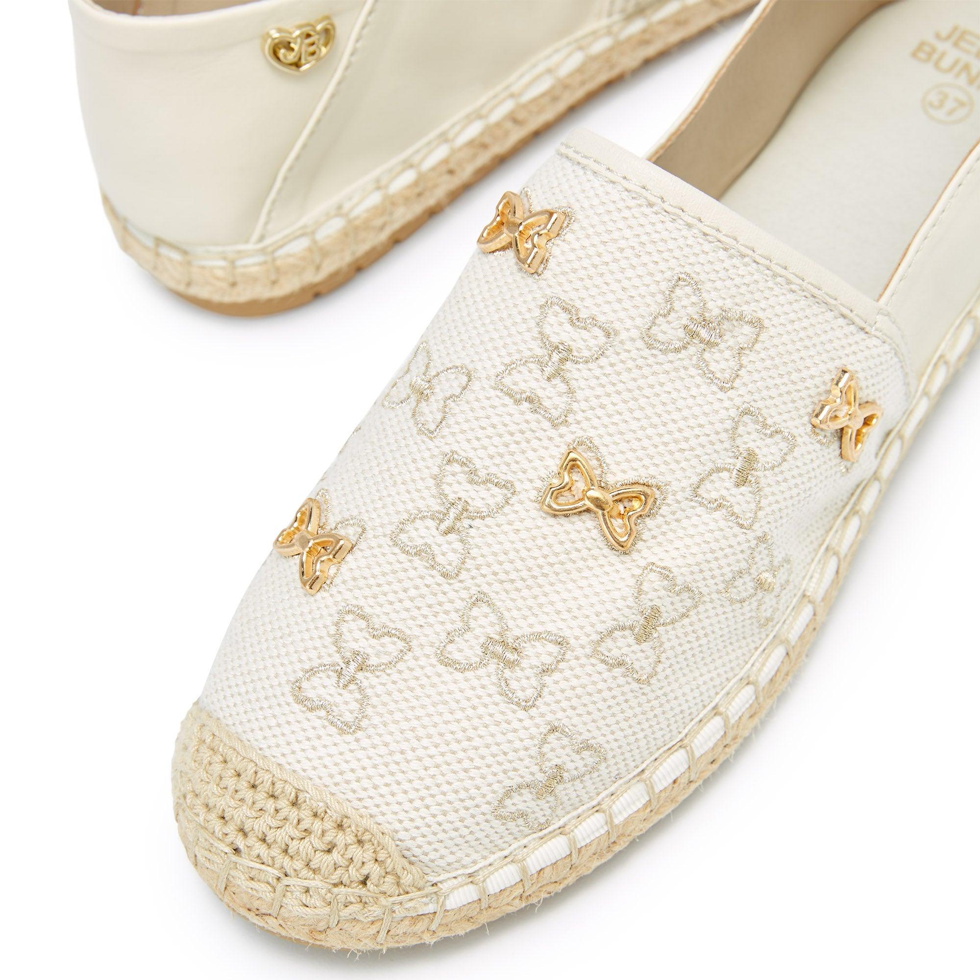 Cinna Espadrille  Ivory