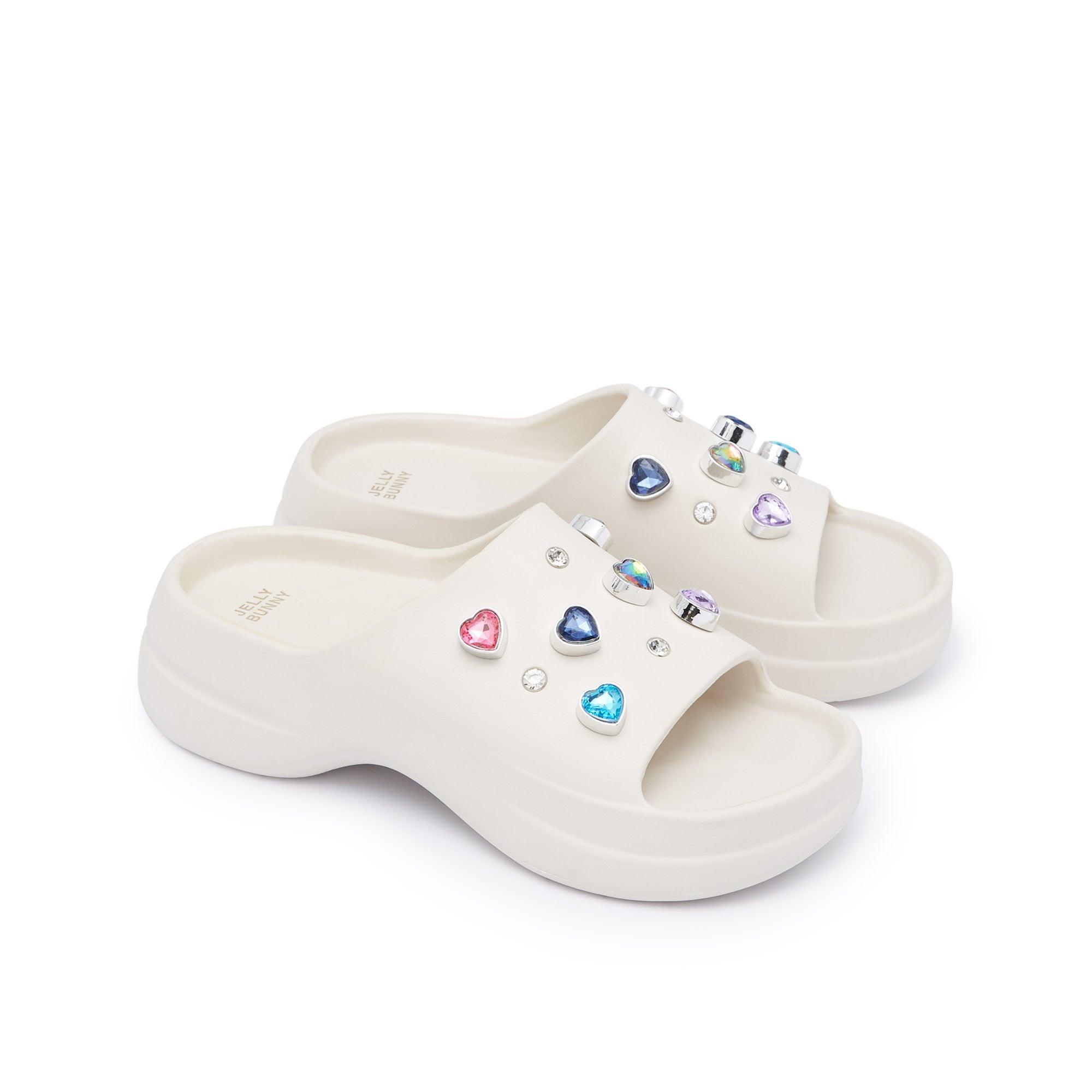 Sydney Heart Sandal Ivory