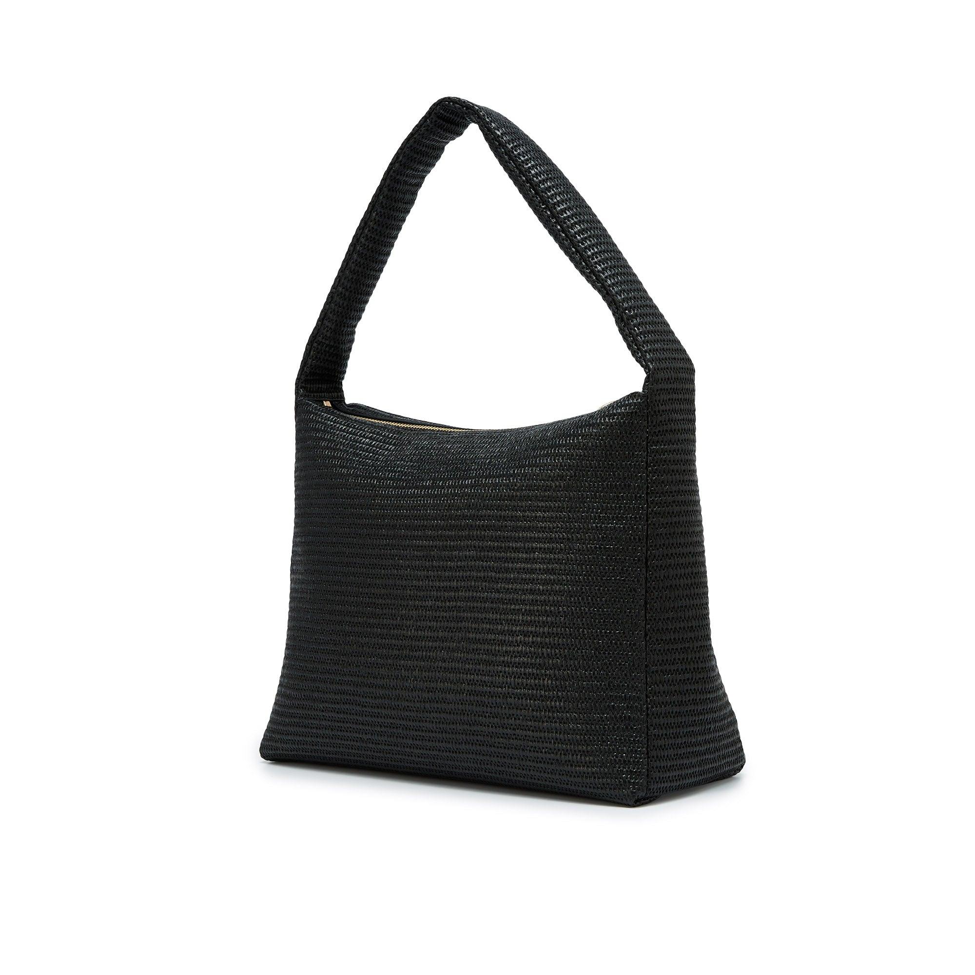 Wahn Large Shoulder Bag Black