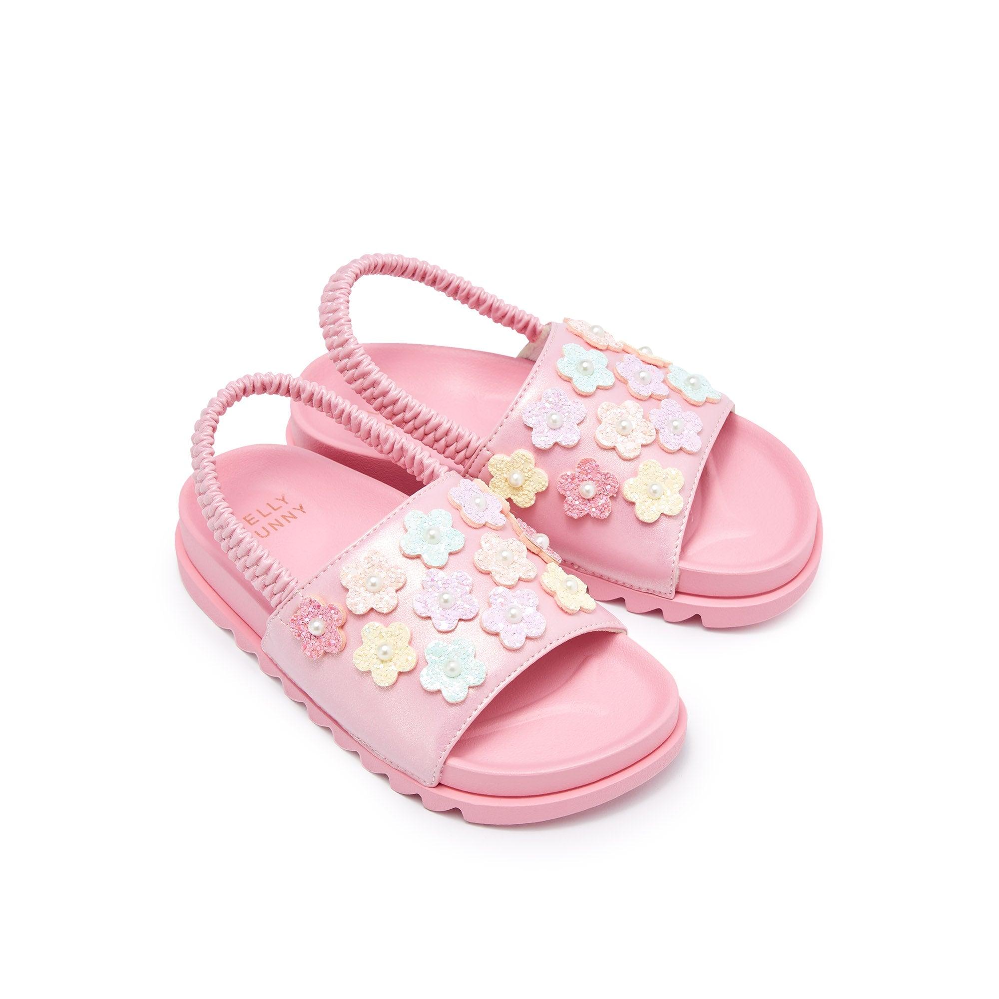 Mini Sporty Pierre Slingback Sandal Pink