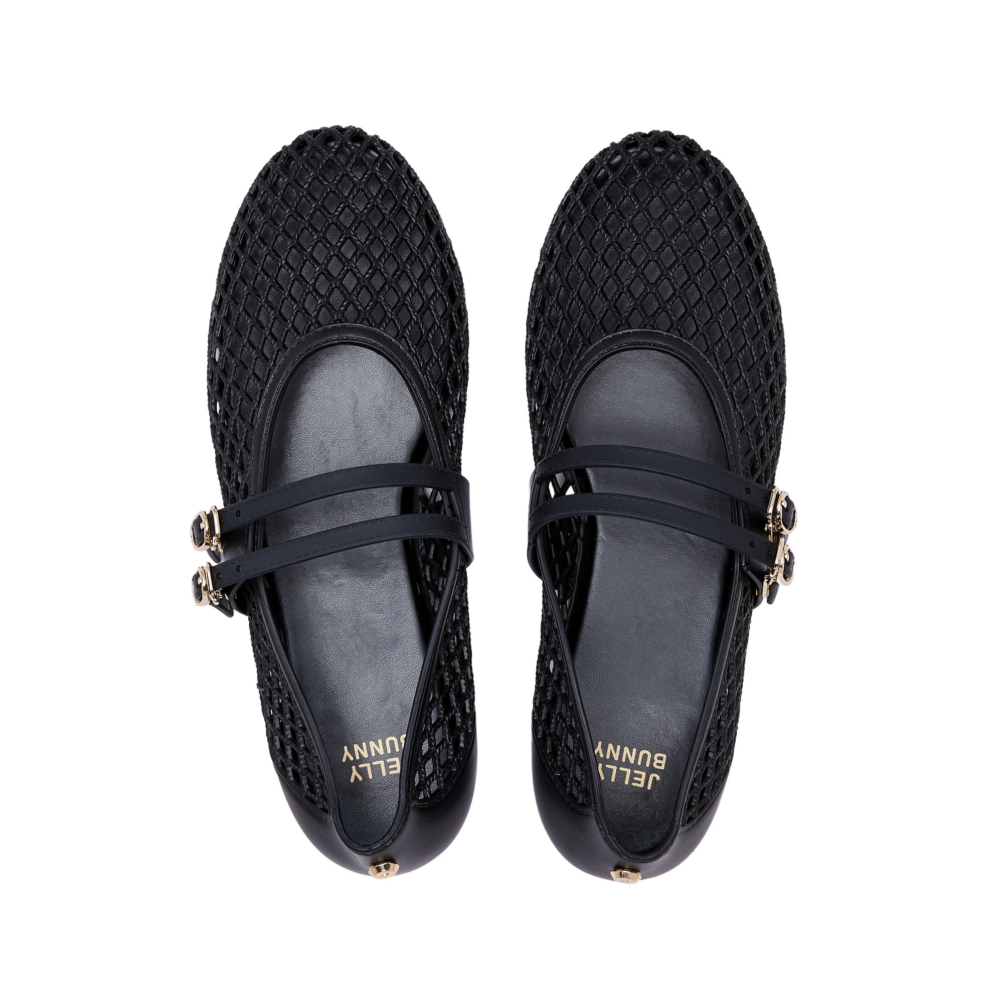 Patricia Flat Mary Janes Black