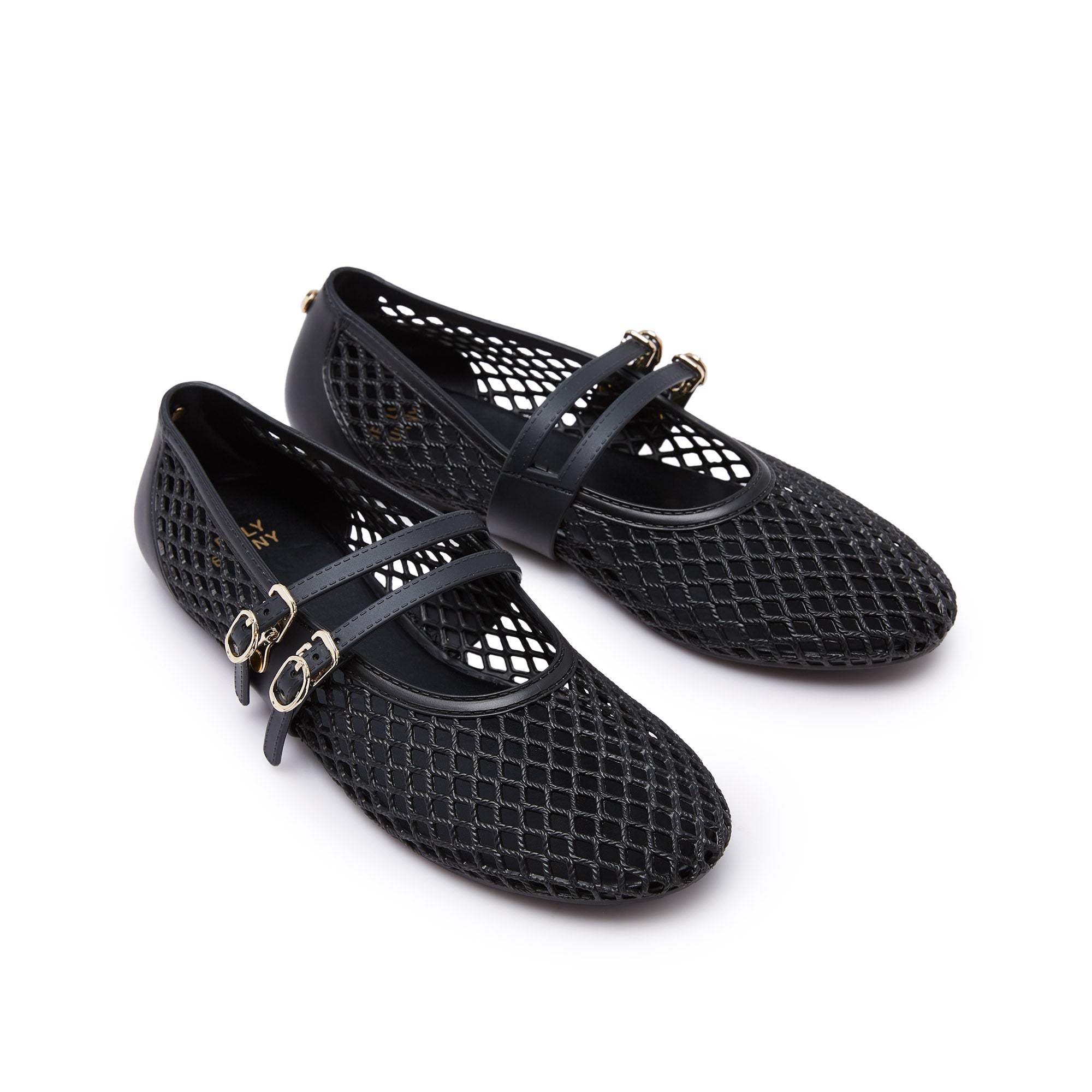 Patricia Flat Mary Janes Black