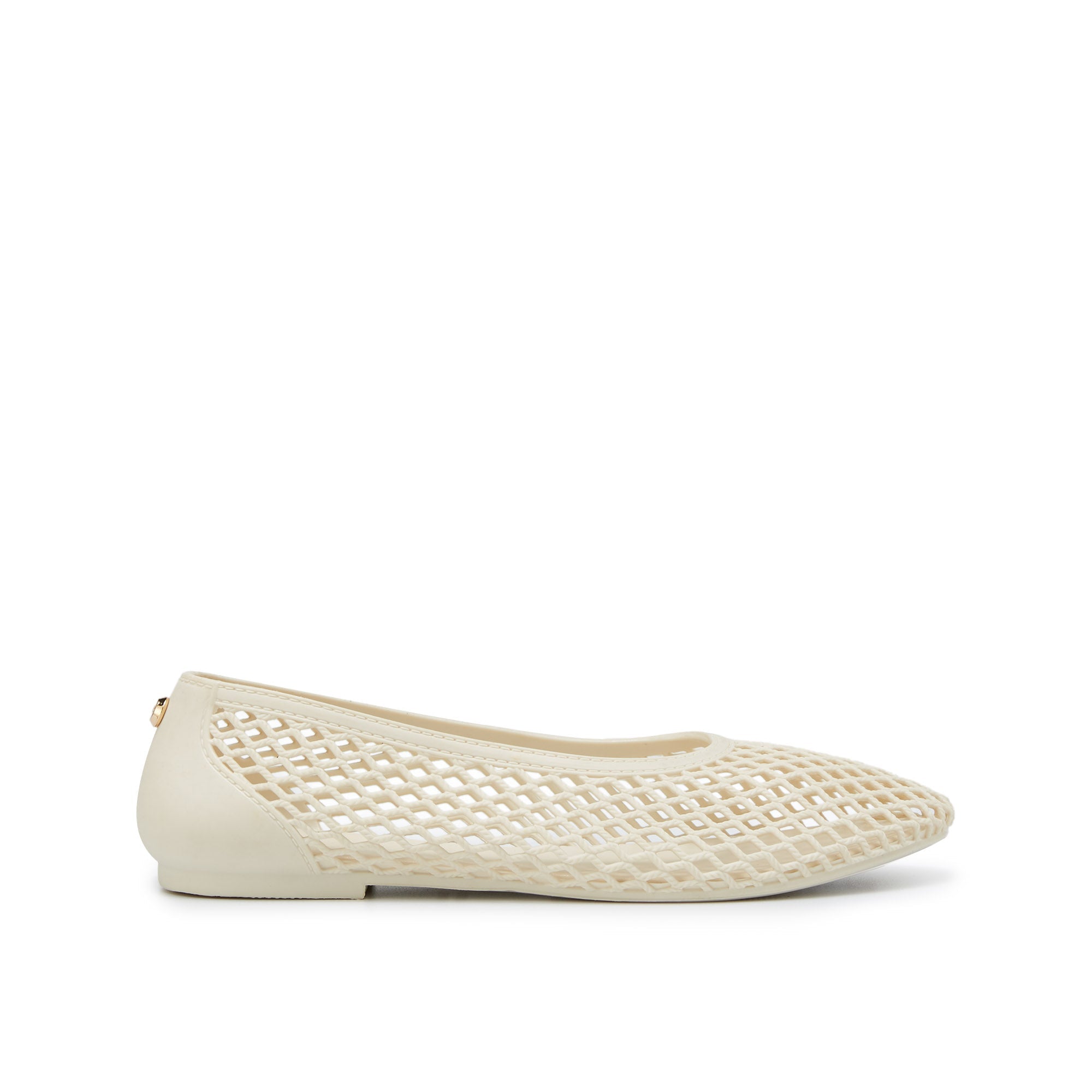 Melanie Flat Ballerinas Ivory