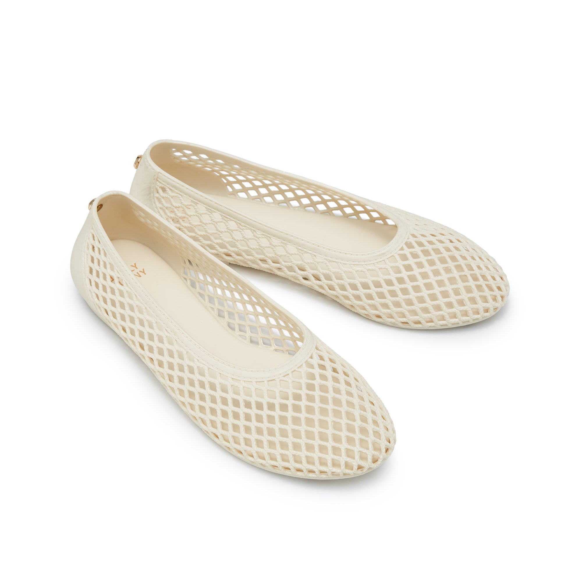 Melanie Flat Ballerinas Ivory