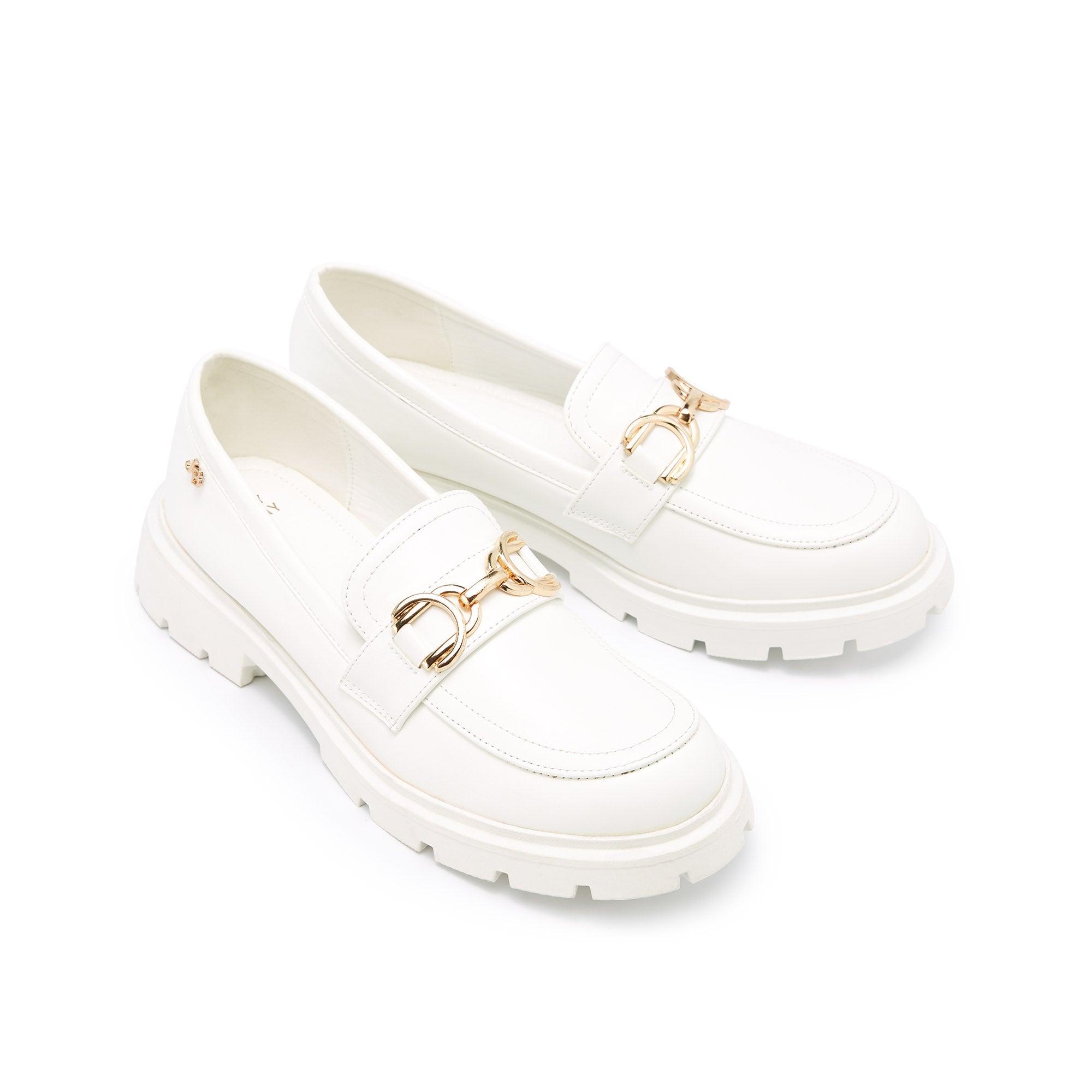 Cree Loafer Shoes White