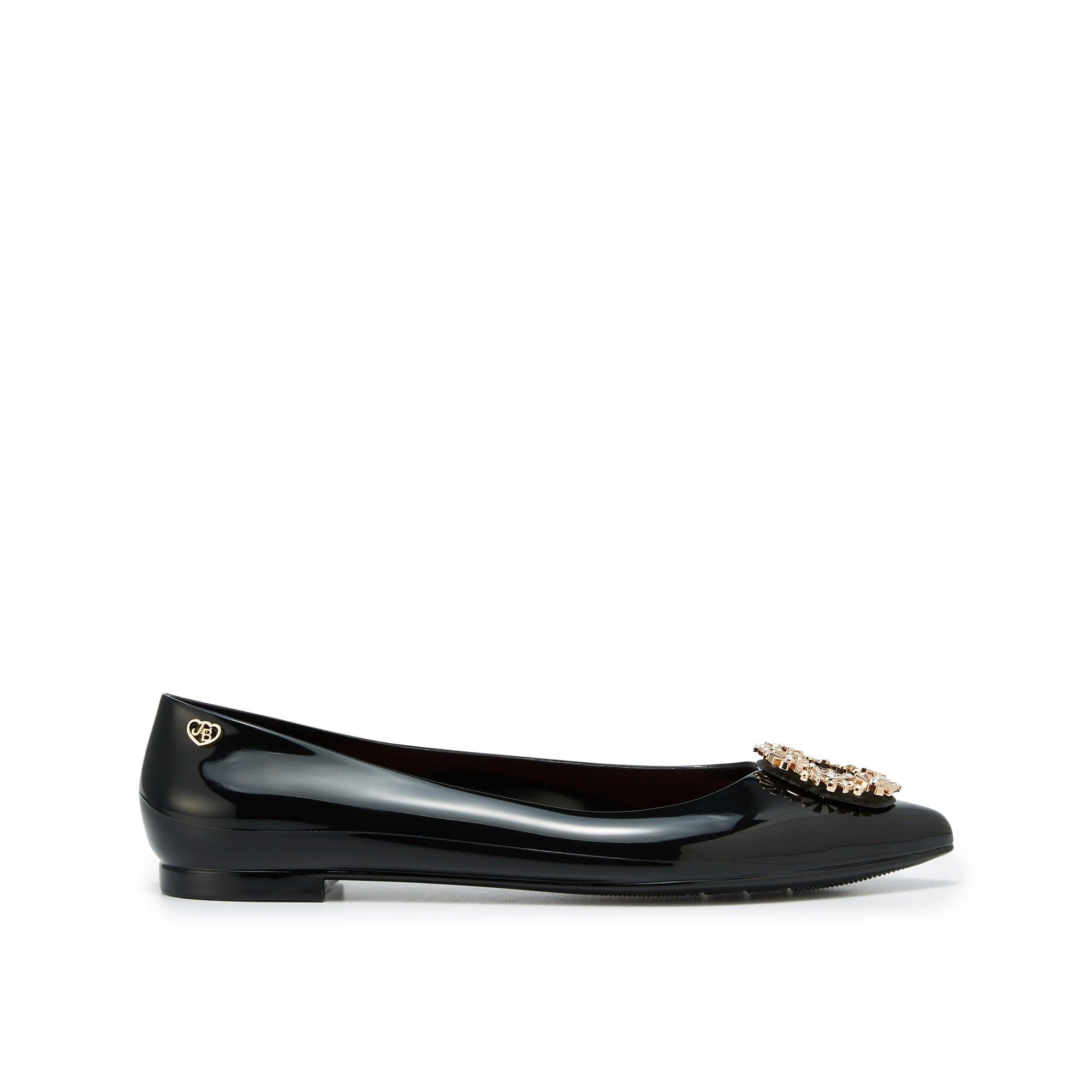 Avery Kalina Flat Ballerinas Black