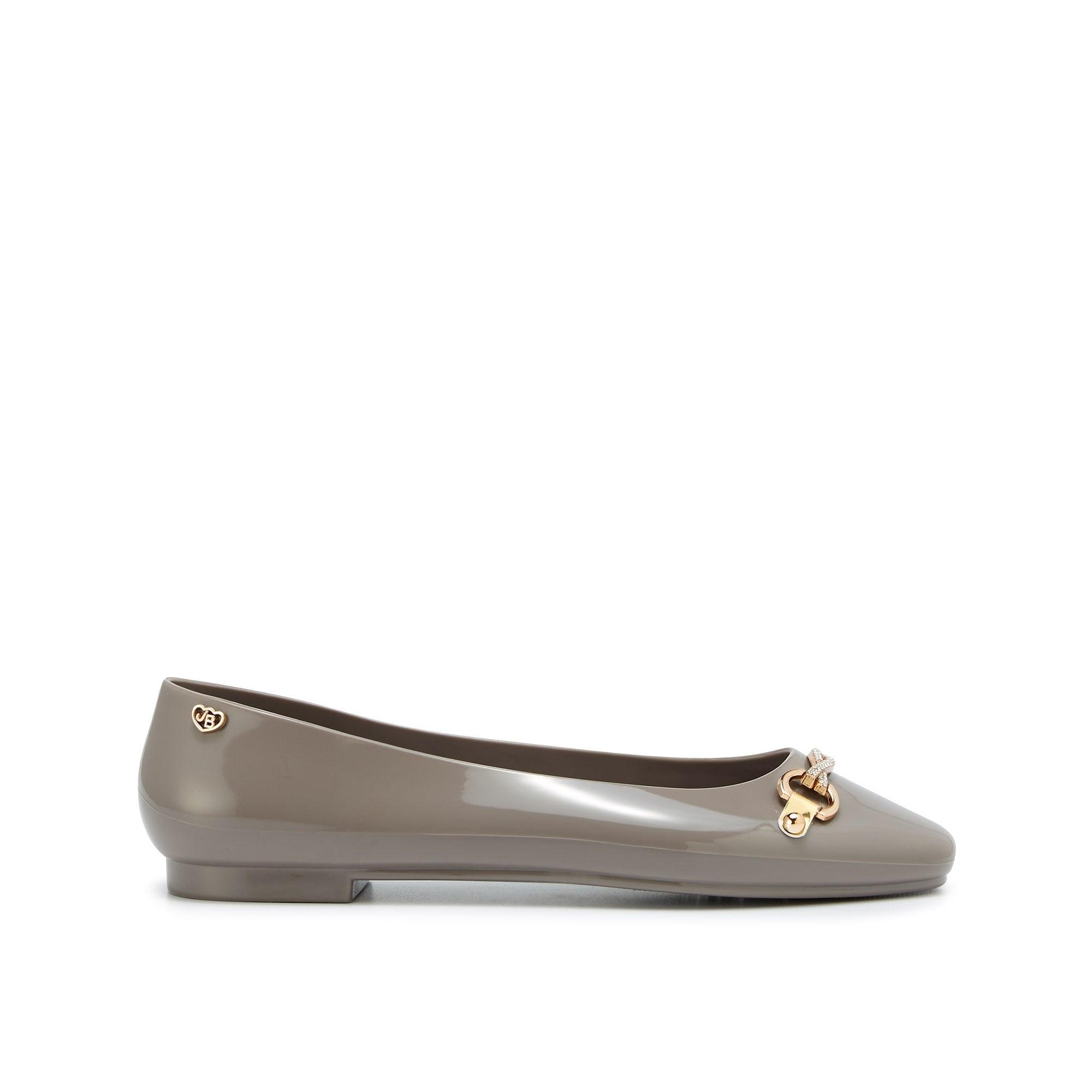 Cullen Laurel Flat Ballerinas Dark Grey