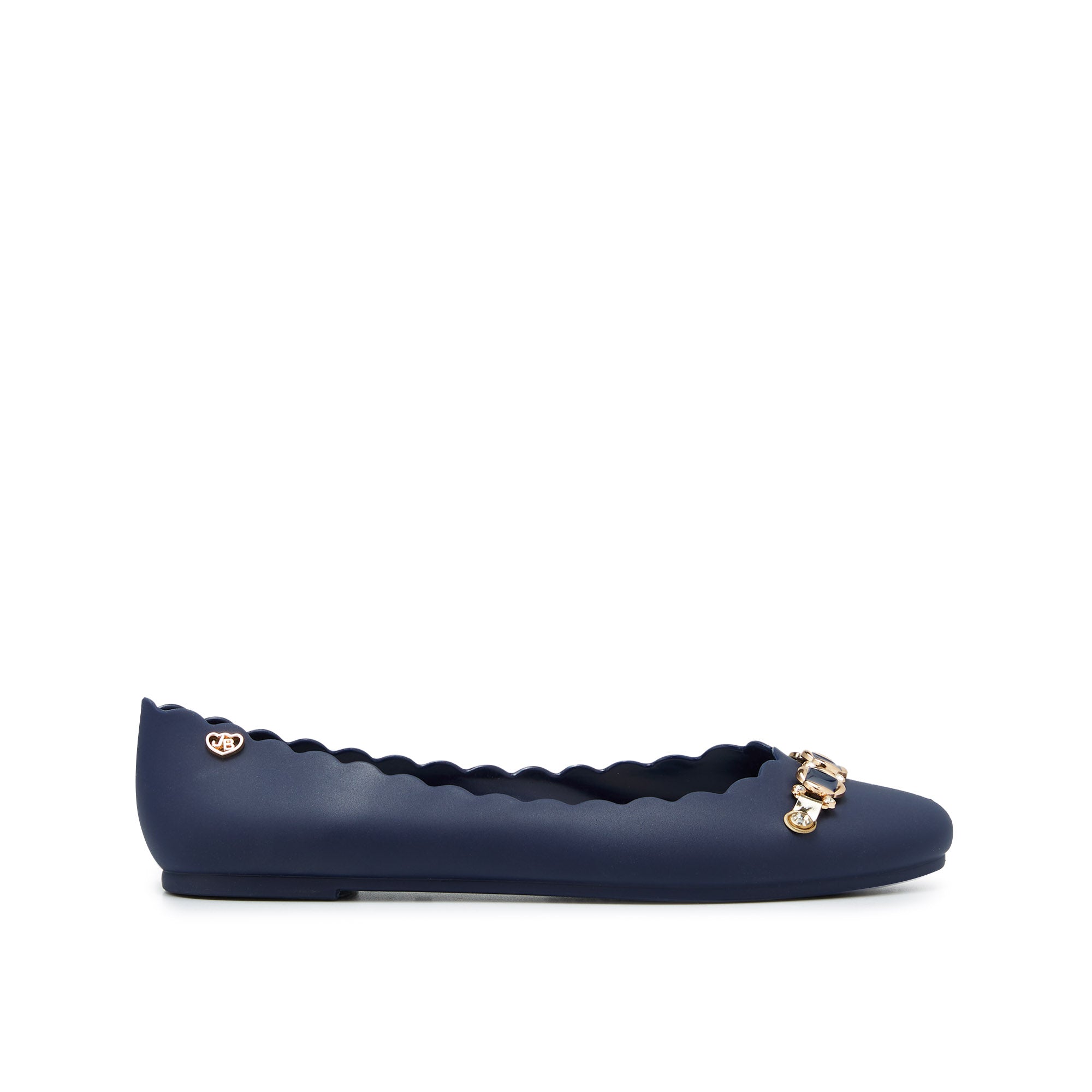 Sophie Patty Flat Ballerinas Printed Navy