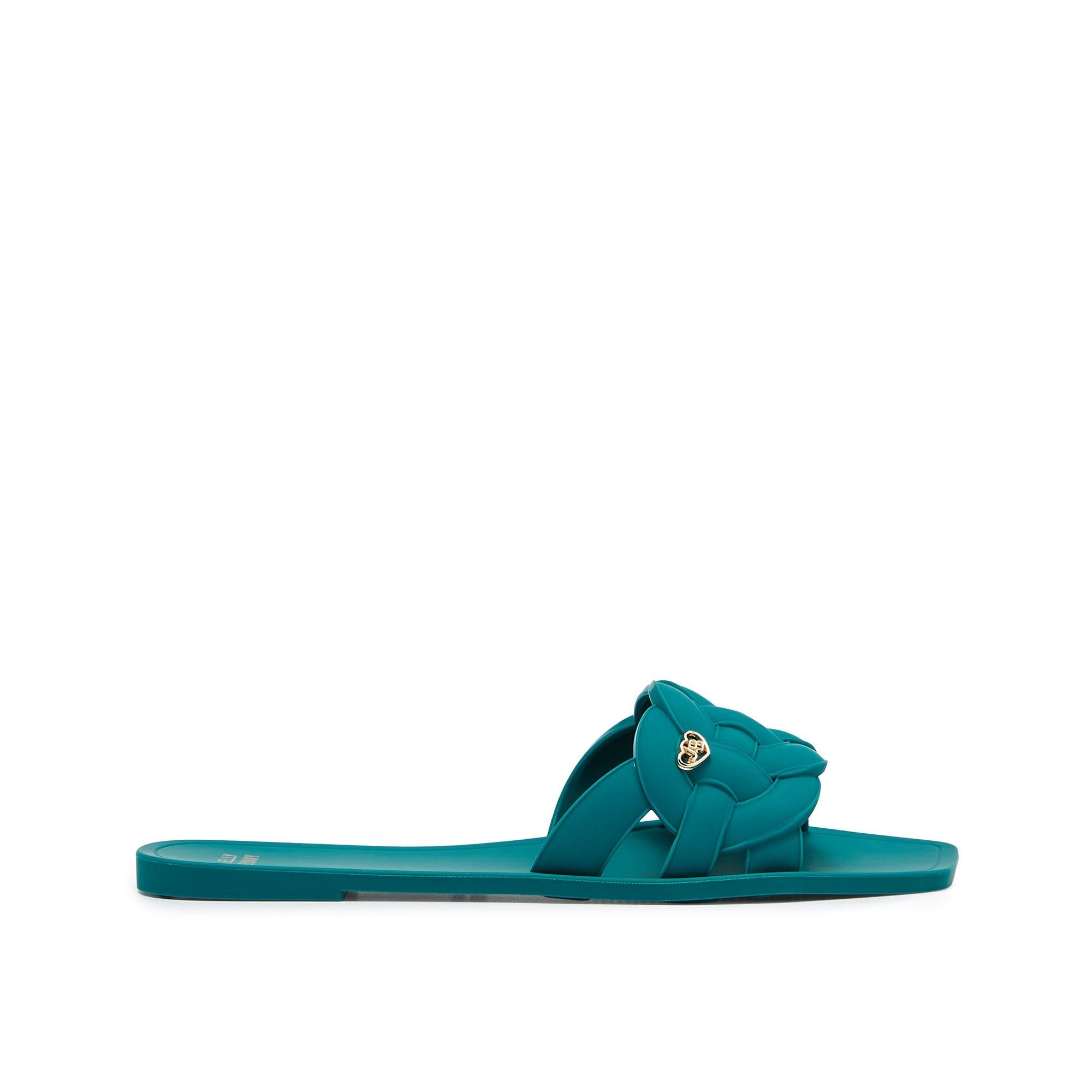 Harrison Slide Sandals Green