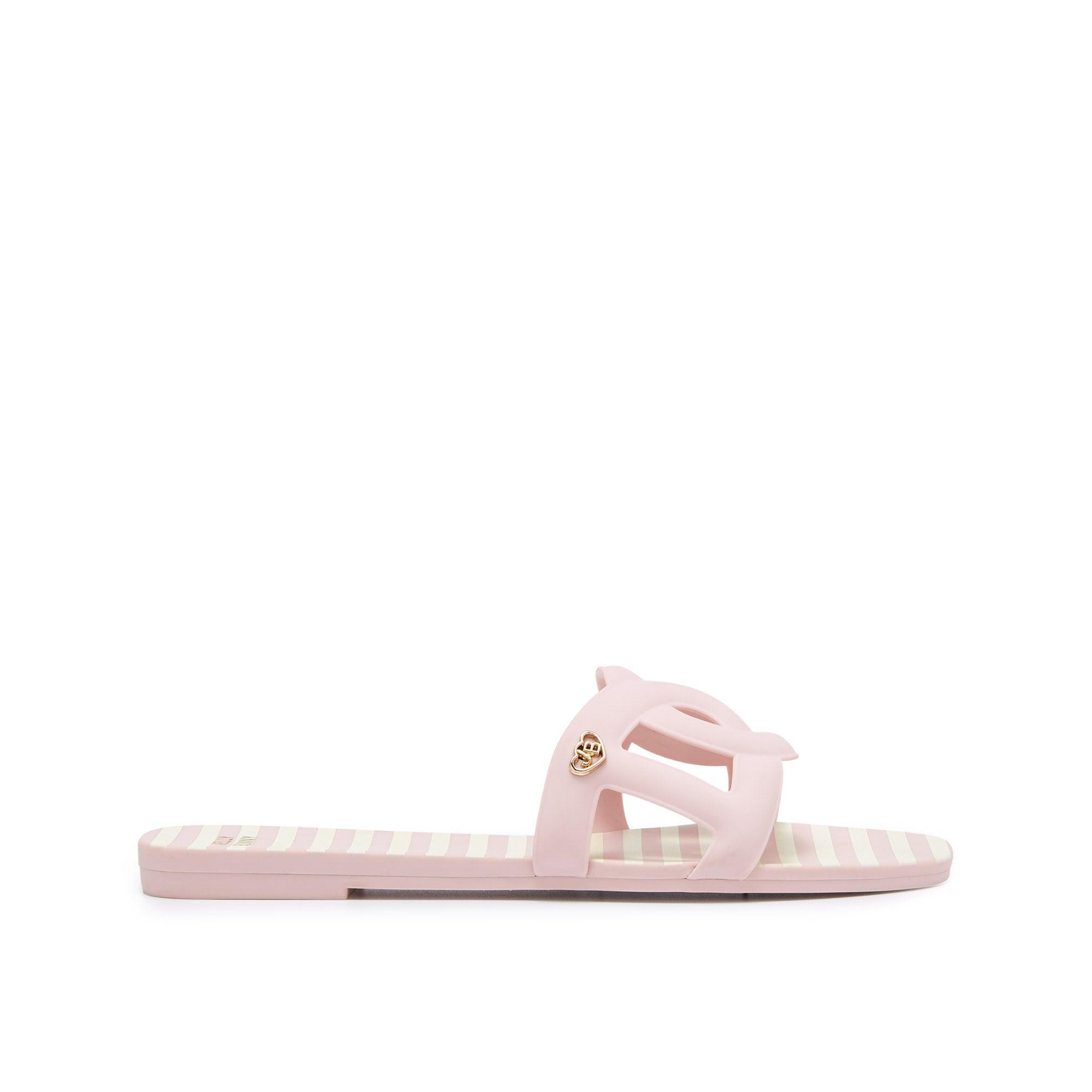 Grase Resort Flat Sandals Pink