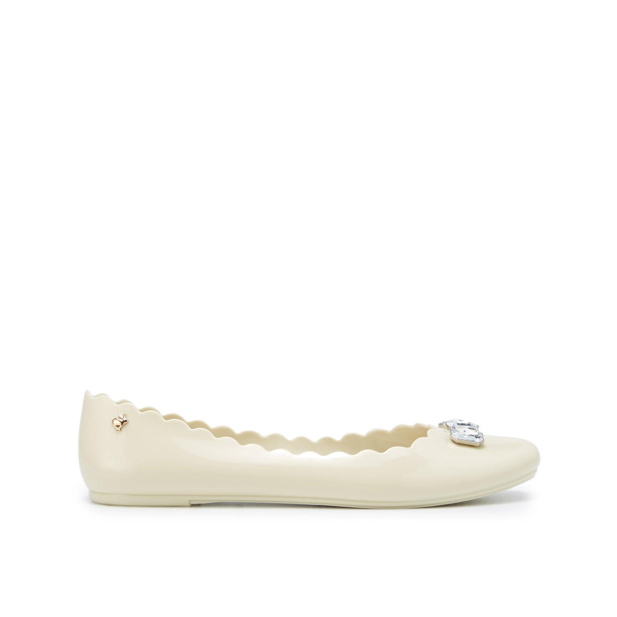 Sophie Fall Flat Ballerinas Ivory