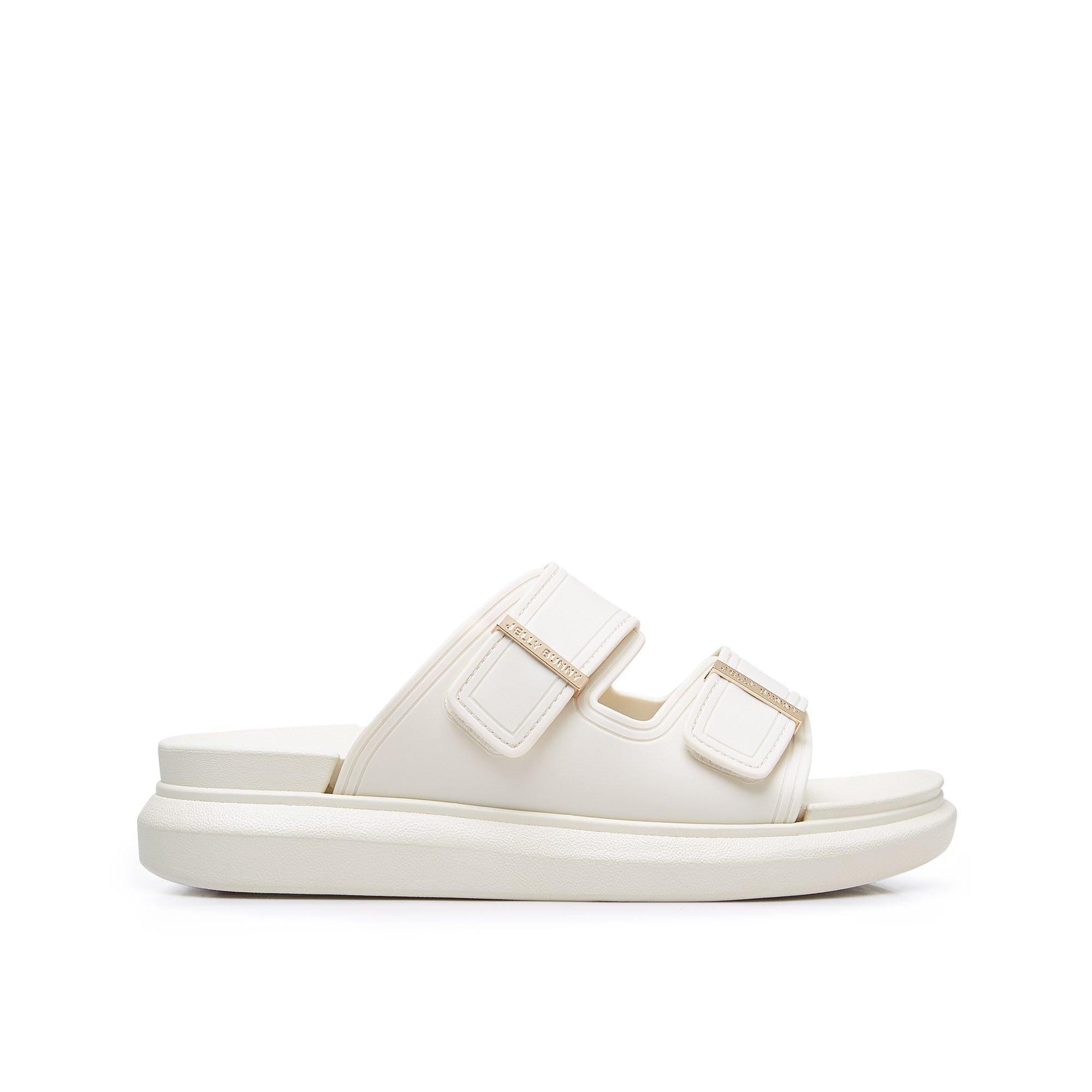 Astarion W Flat Sandals White