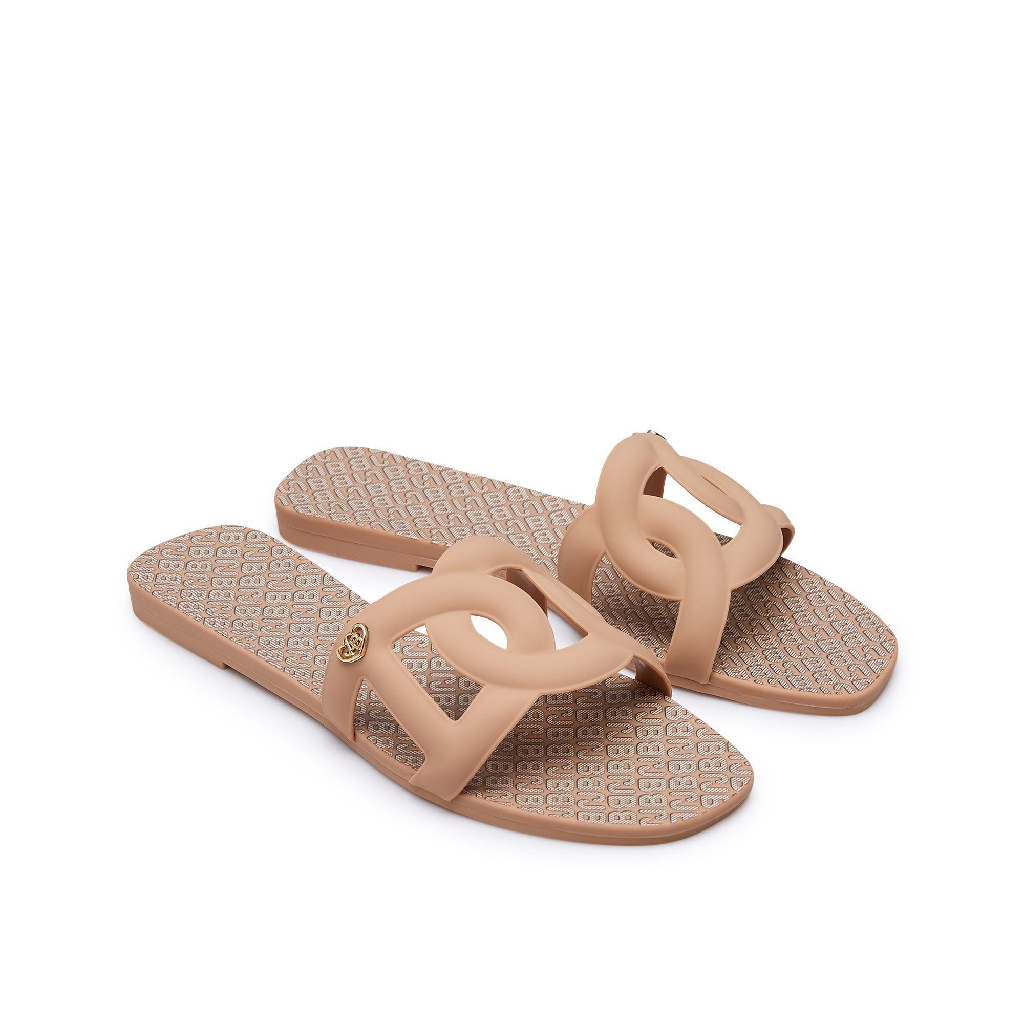 Grase Mono Jessica Flat Sandals Brown