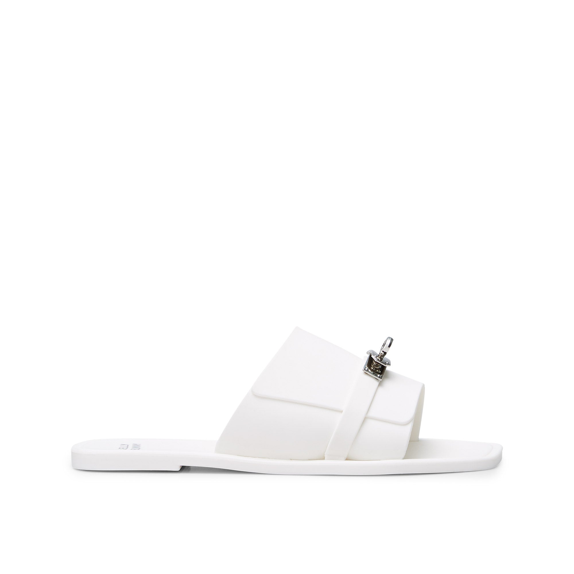 Colt Rich Flat Sandals White