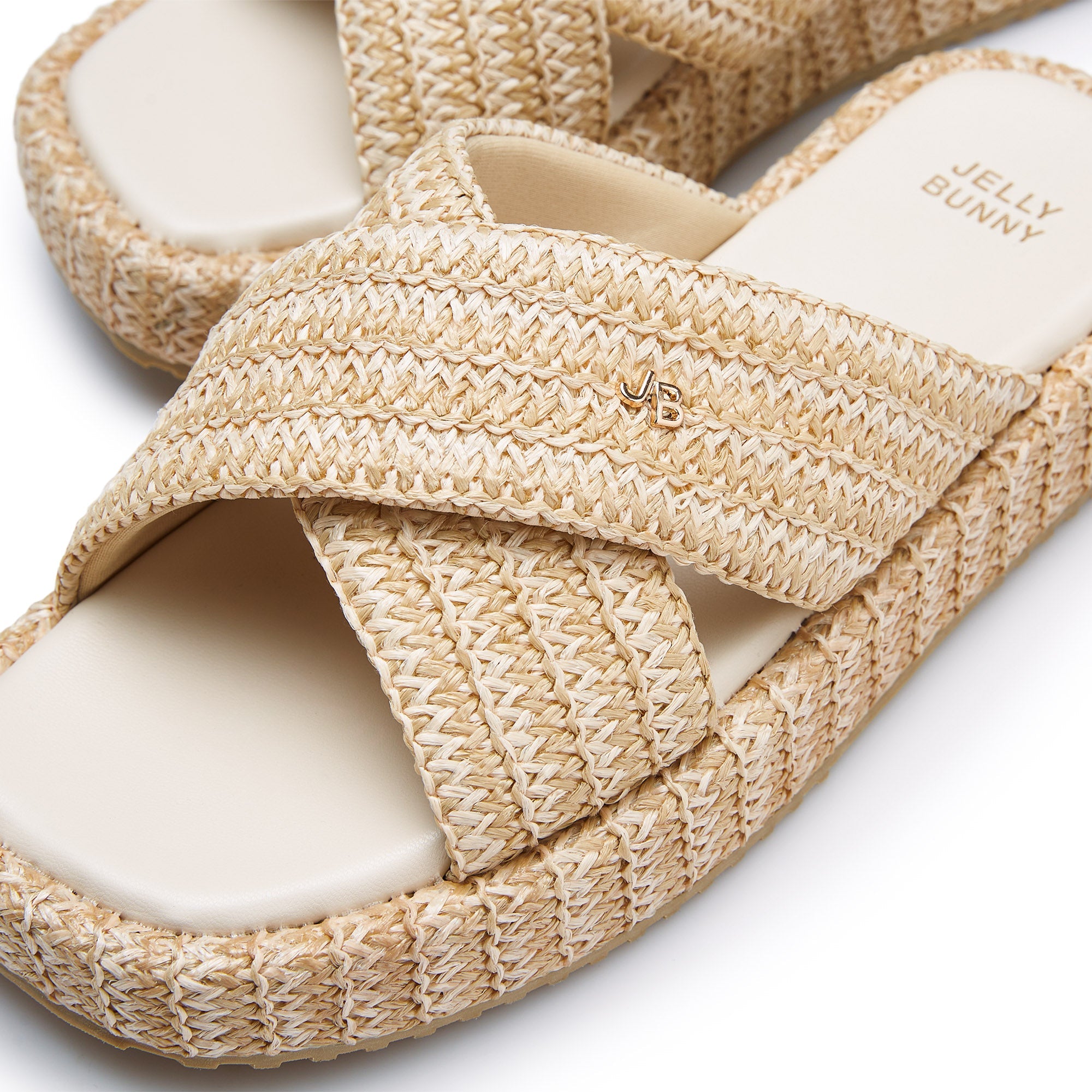 Shadout Flat Sandals Beige