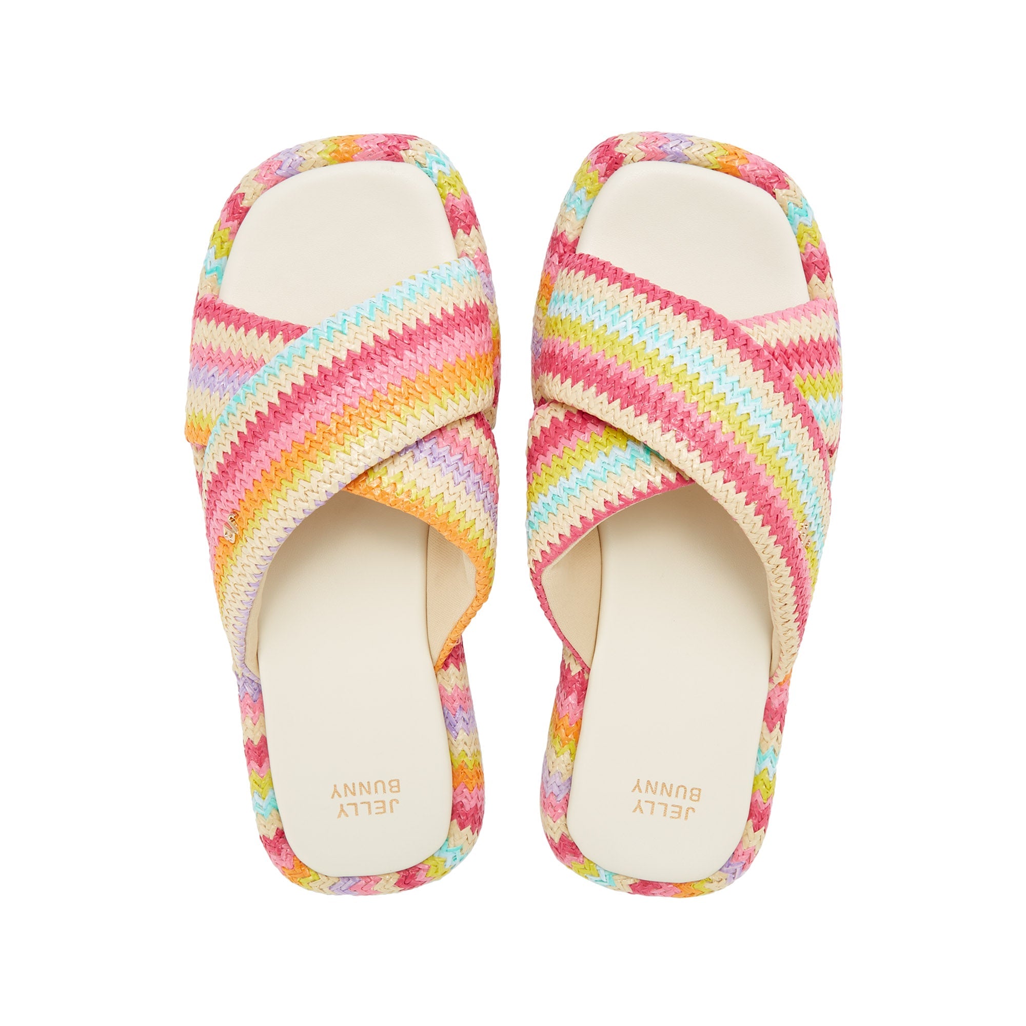 Shadout Flat Sandals Multi Color