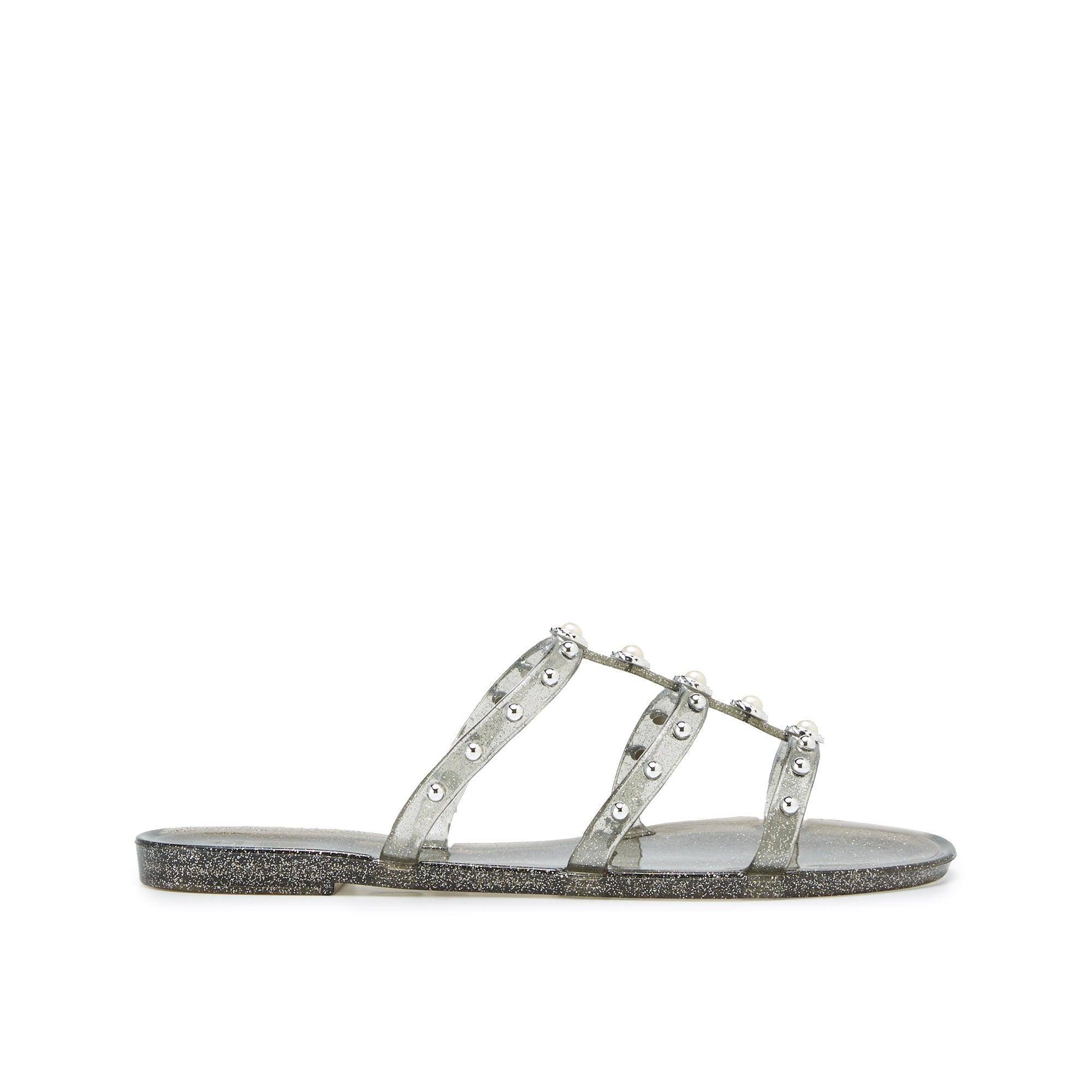 Alice Antonio Flat Sandals Black