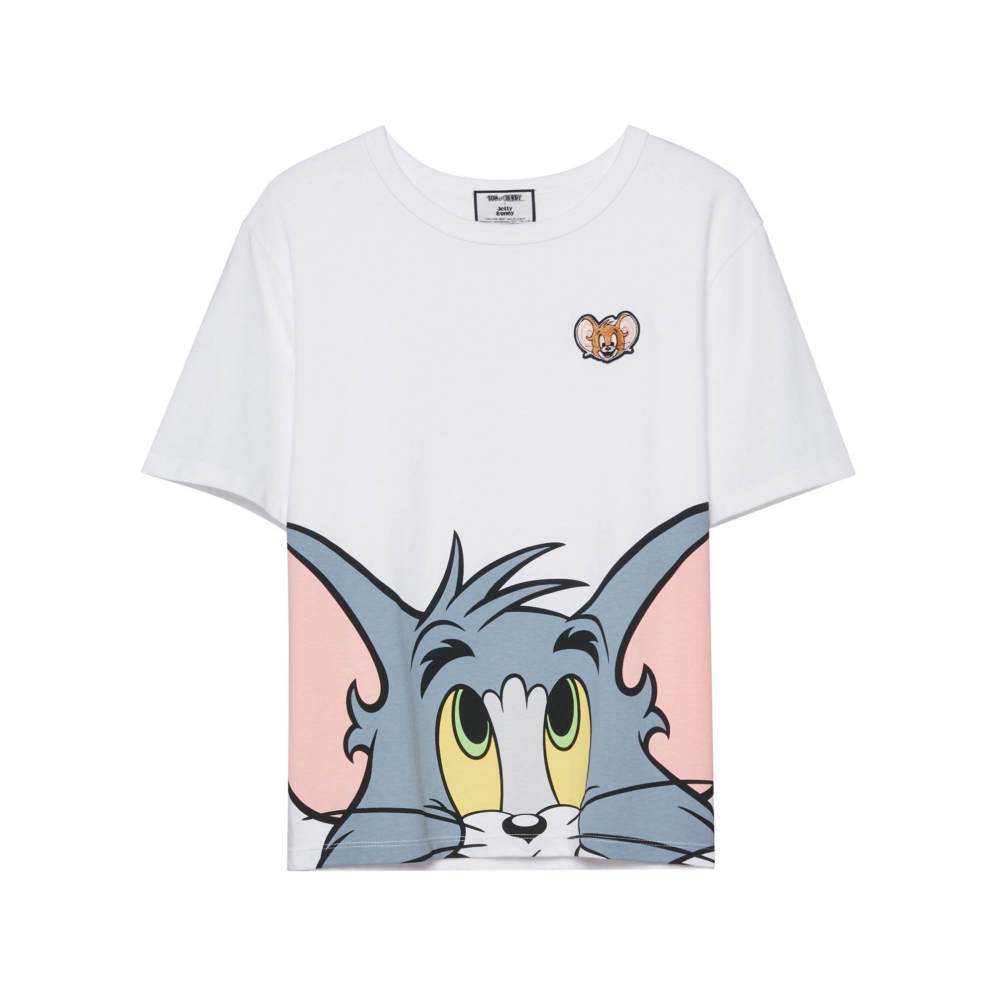 Sneak Peek Tom and Jerry T-Shirt White