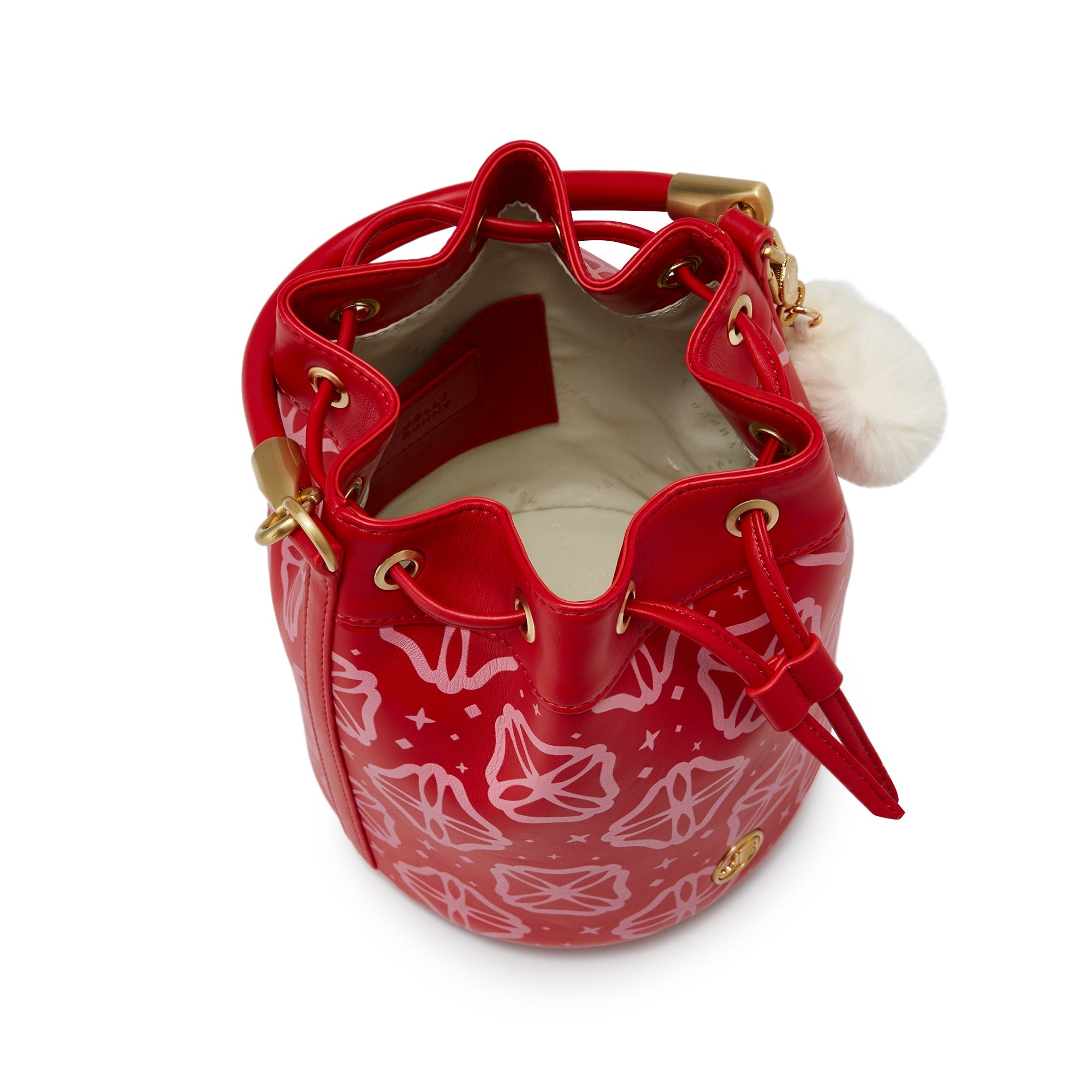 Lemna Bucket Bag Red