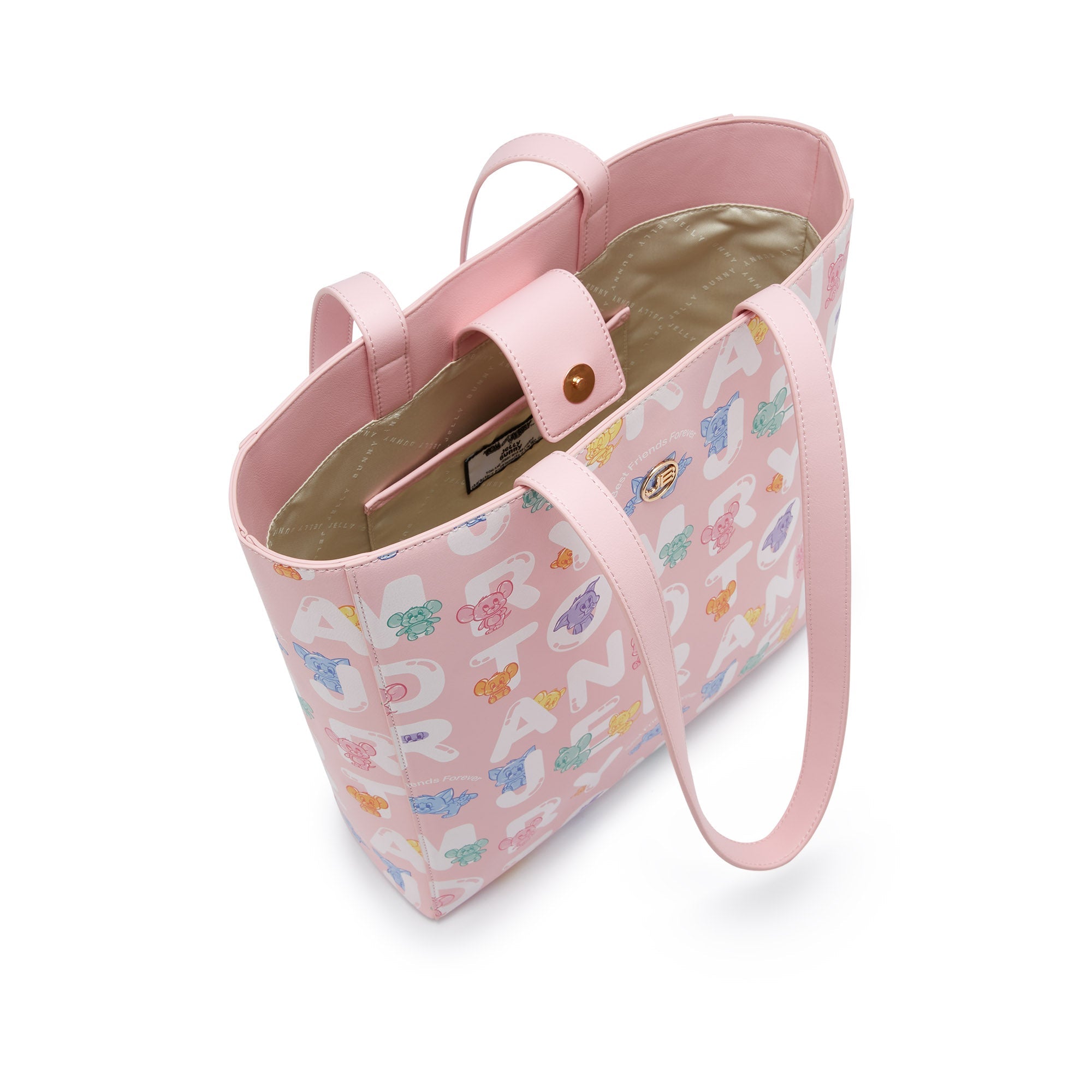 Besties Tote Bag Light Pink