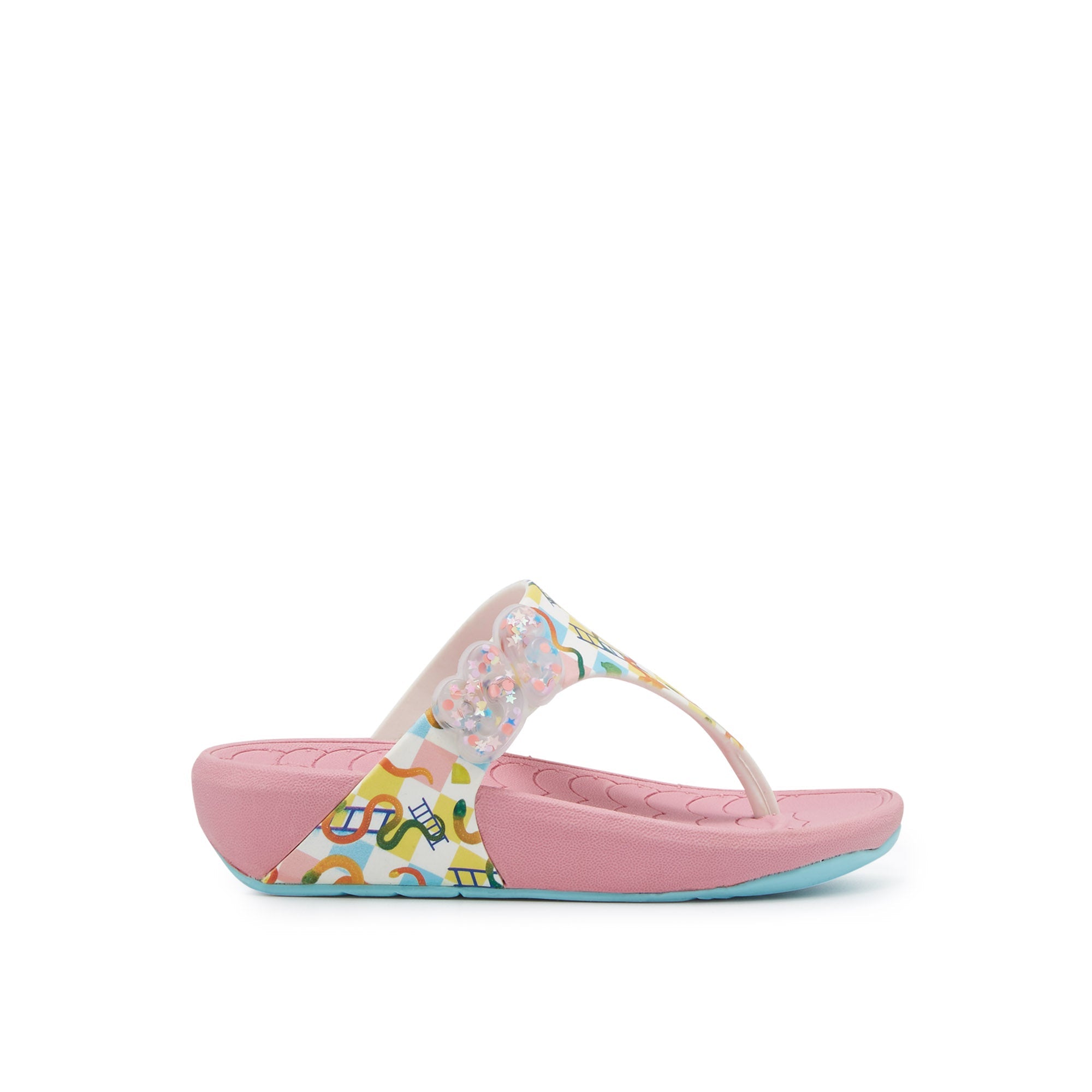 Mini Bunny Soft Winona Flat Sandals For Girls Pink