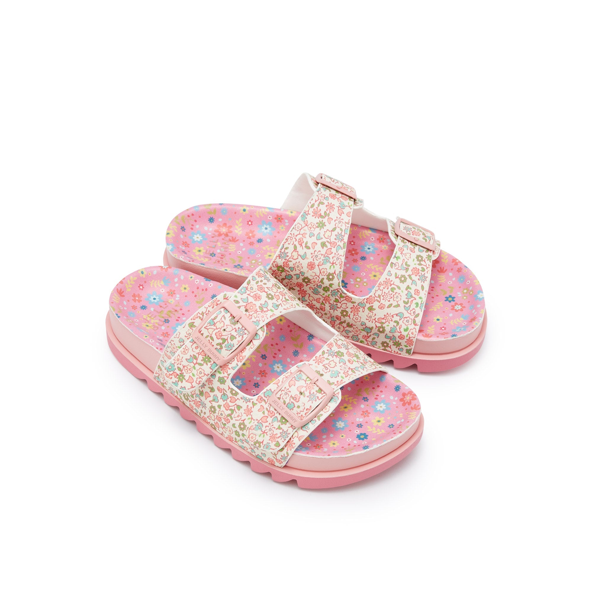 Mini Sandal Flower Flat Sandals For Girls Light Pink