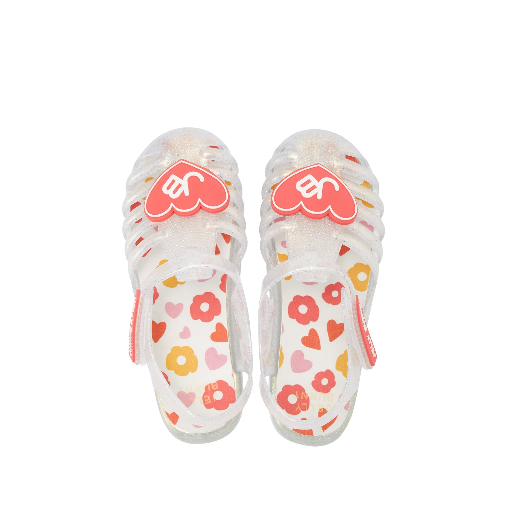 Unicorn Nori Yoko Flat Sandals For Girls Silver