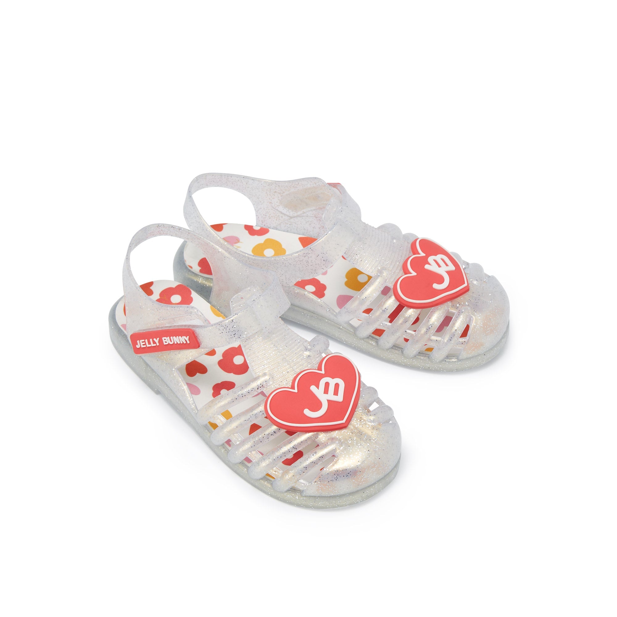 Unicorn Nori Yoko Flat Sandals For Girls Silver