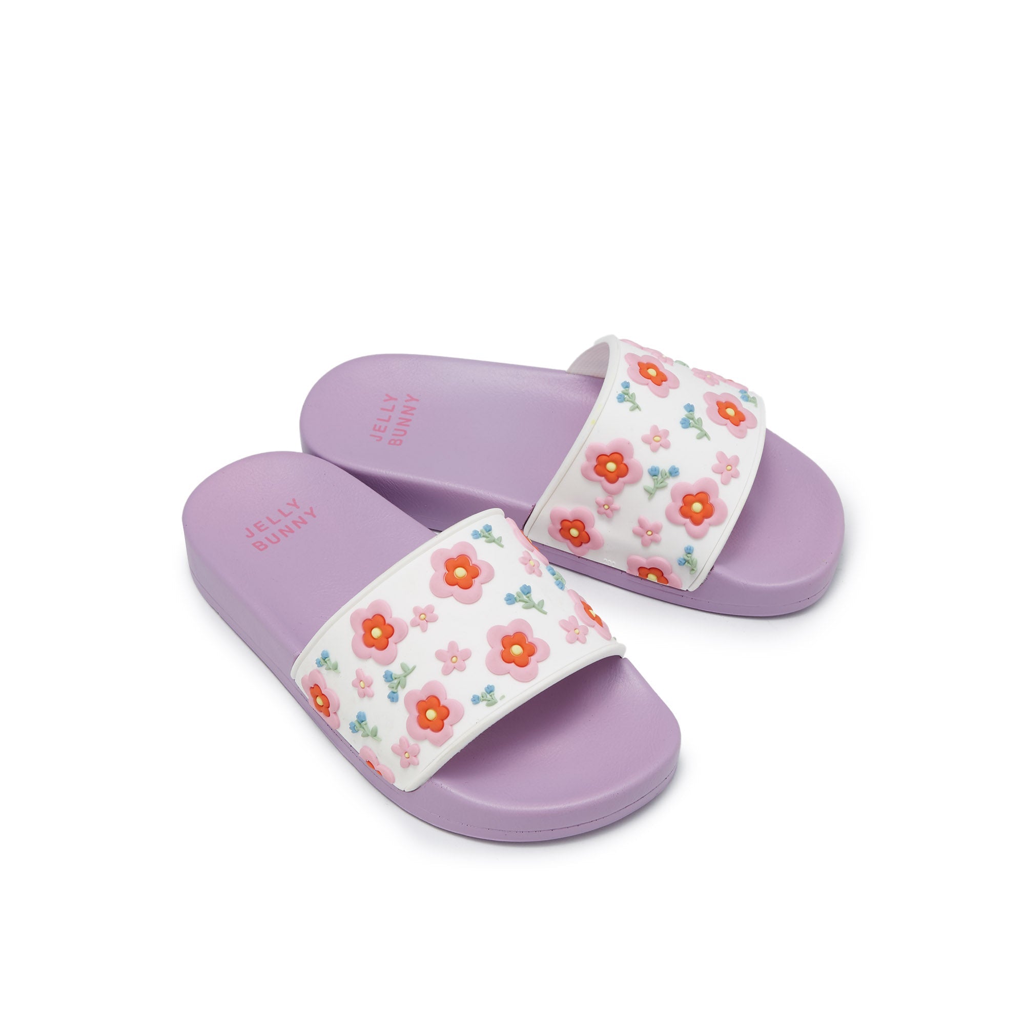 Mini Slide Cheyenne Flat Slides For Girls Purple