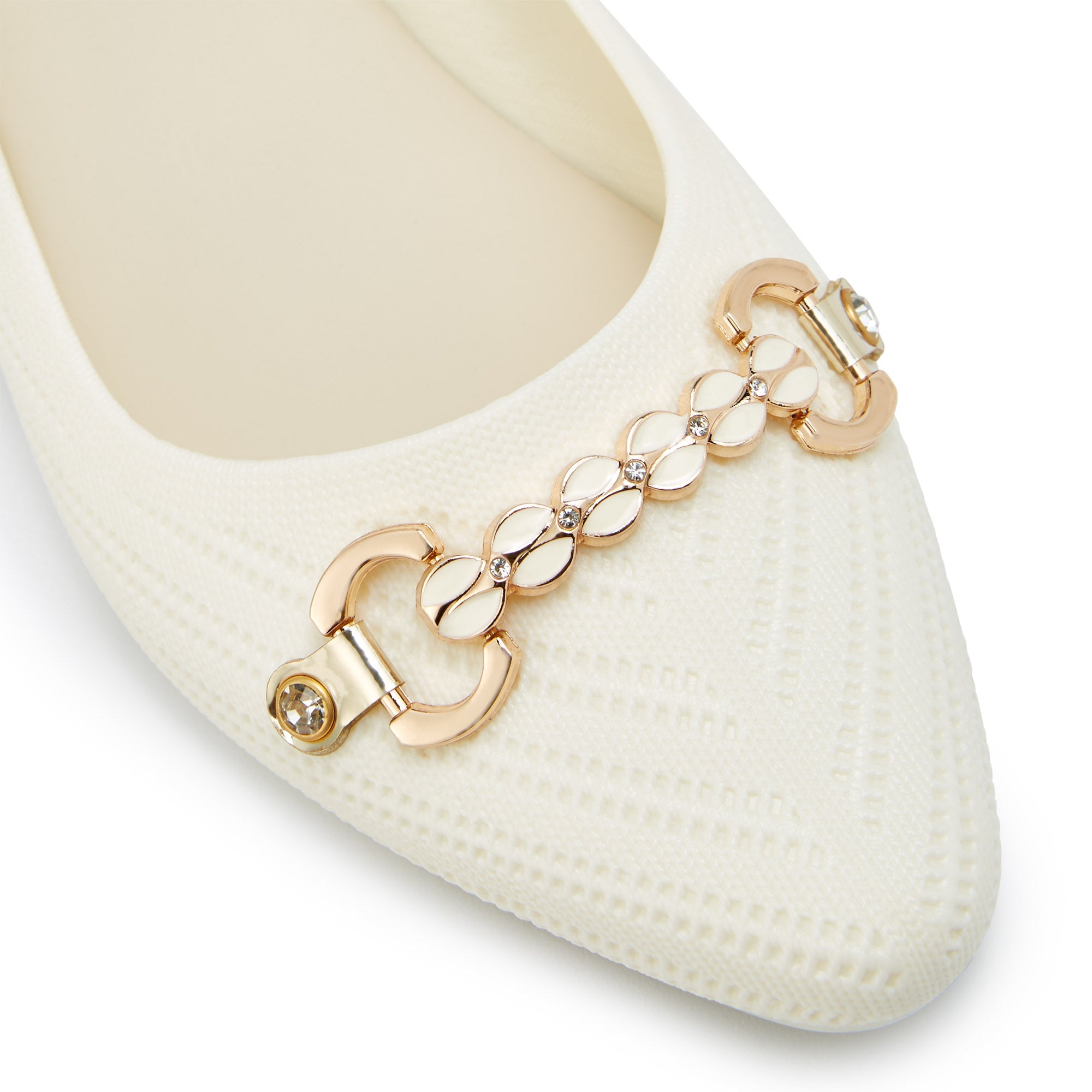 Fisk Augusta Low Heel Ballerinas Ivory