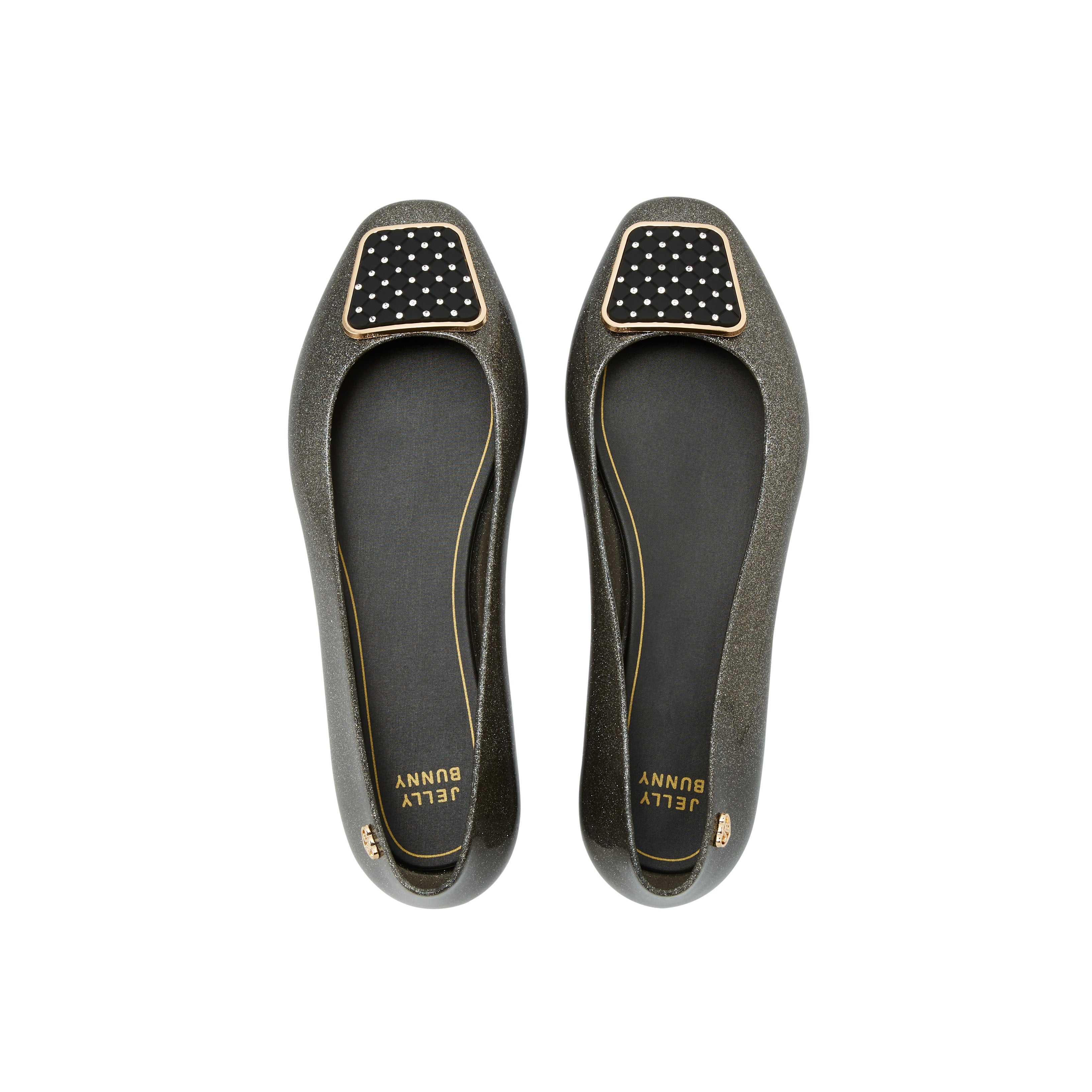 Cullen Willa Flat BallerinasGlitter Black