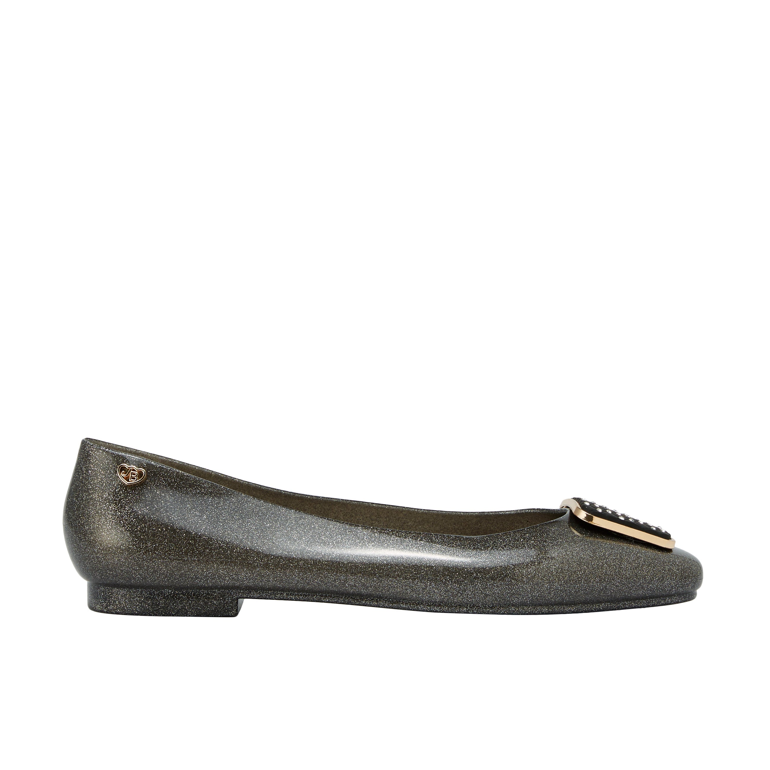 Cullen Willa Flat BallerinasGlitter Black