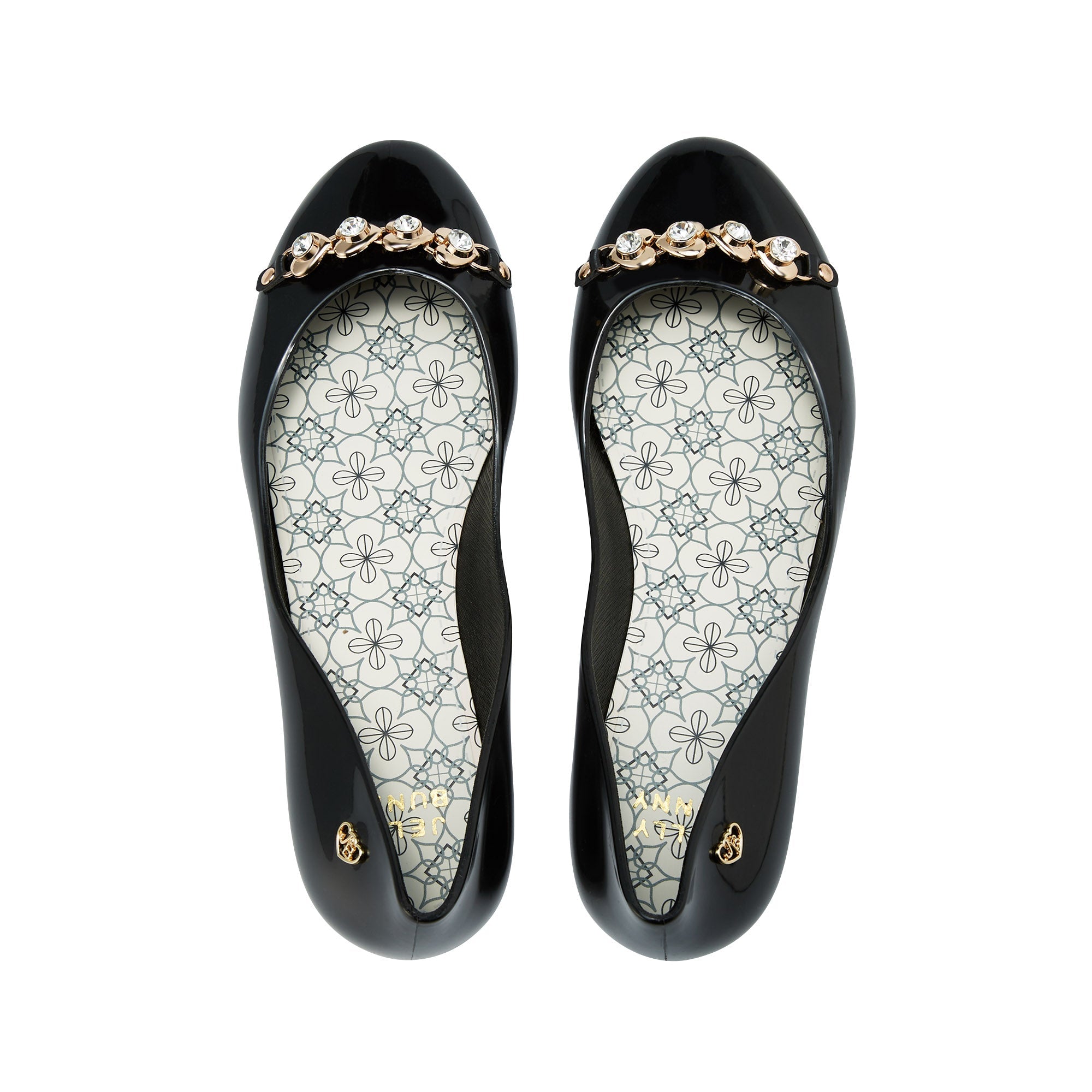 Melina Aadhya Flat Ballerinas Black