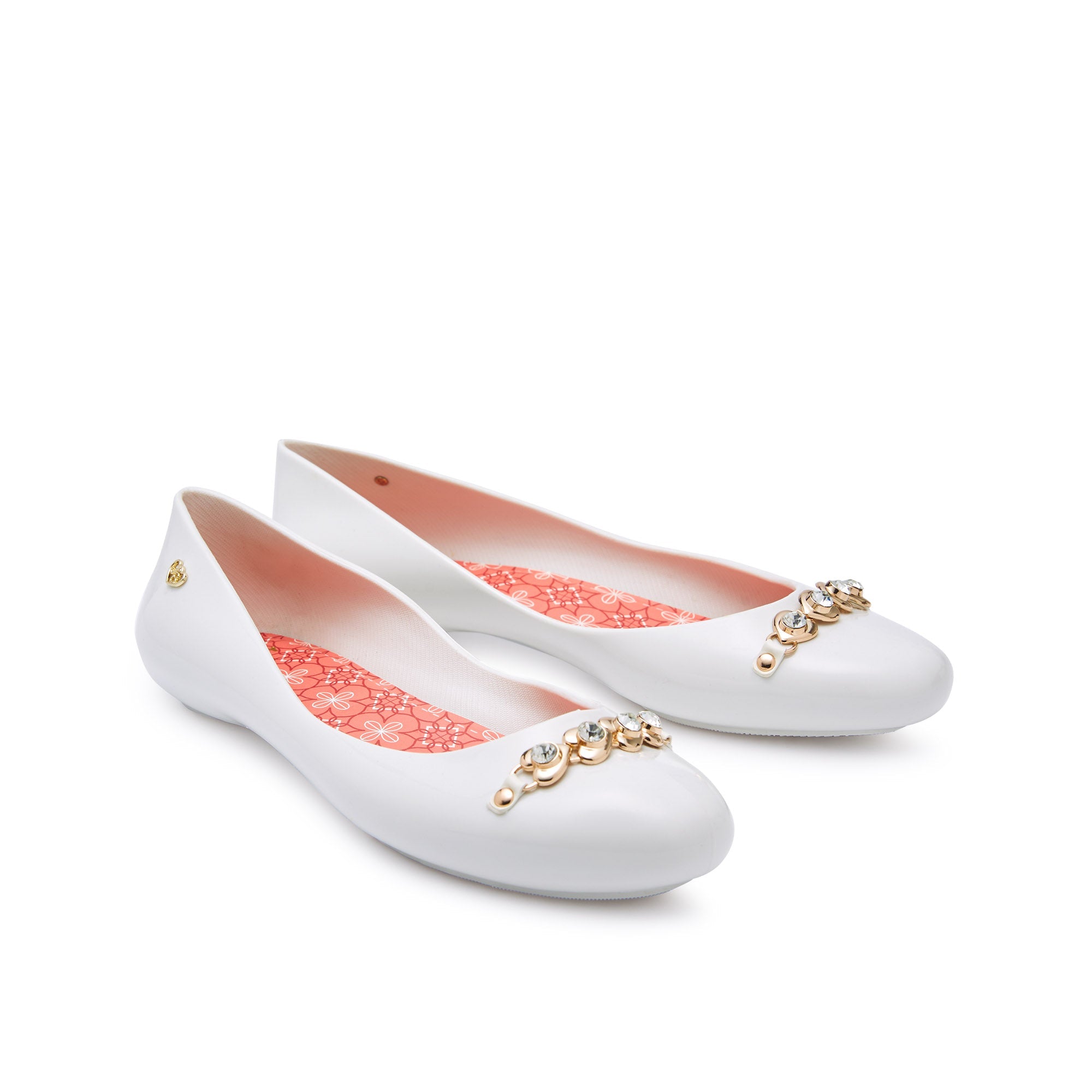 Melina Aadhya Flat Ballerinas White