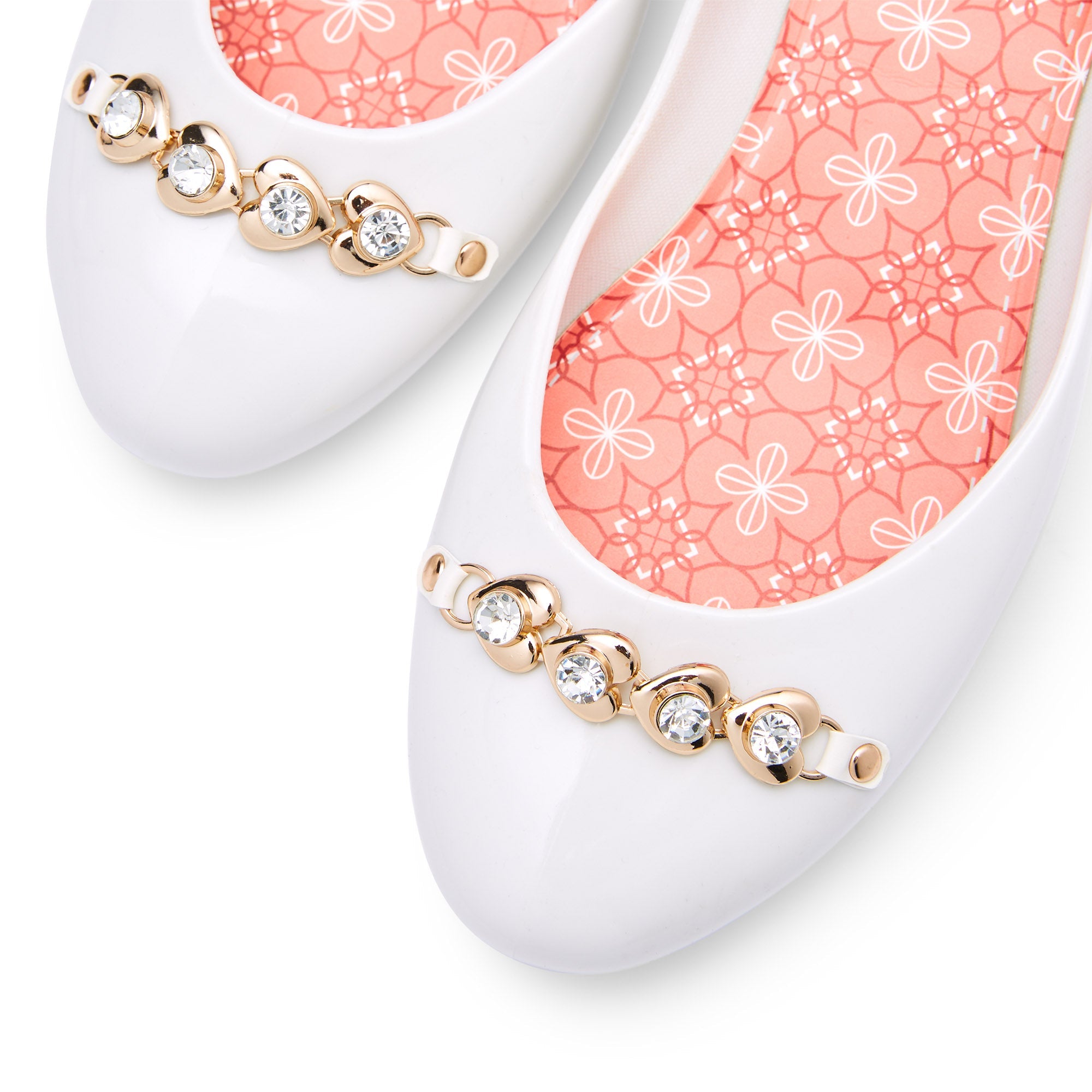 Melina Aadhya Flat Ballerinas White