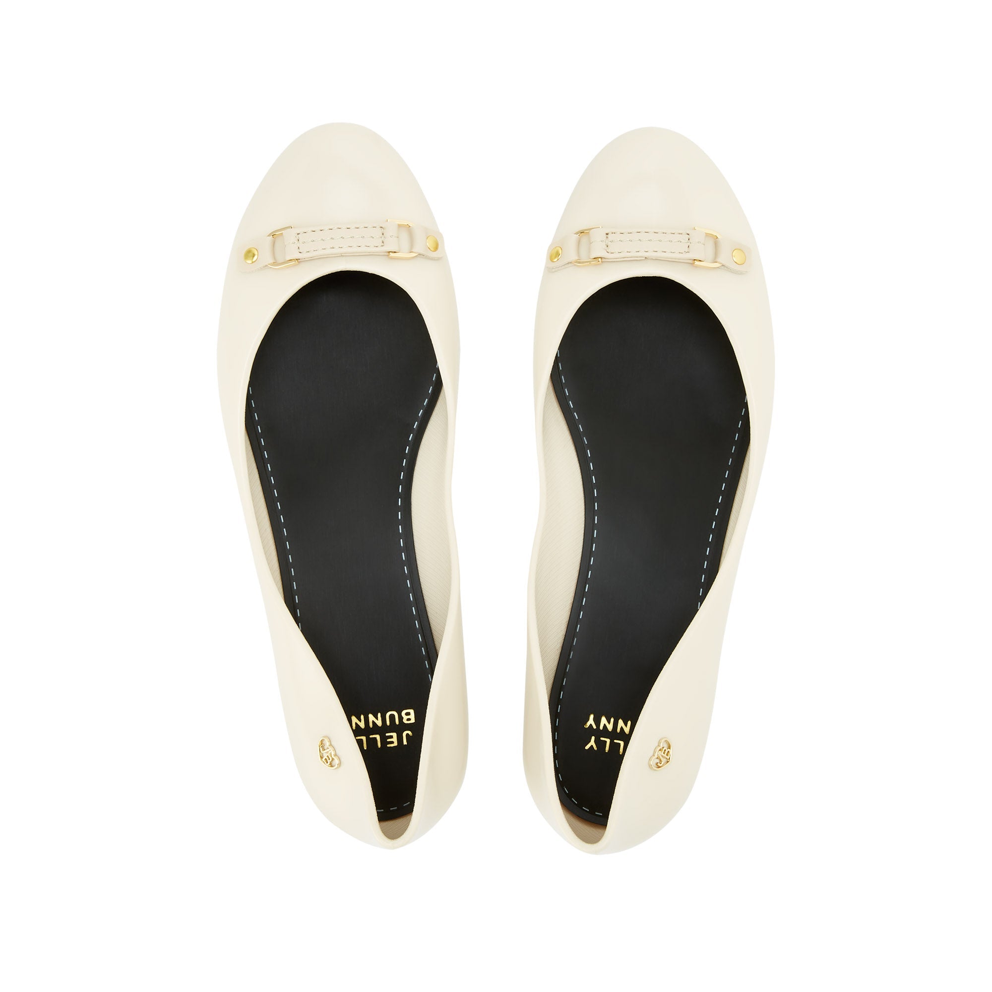 Melina Belette Flat Ballerinas Ivory