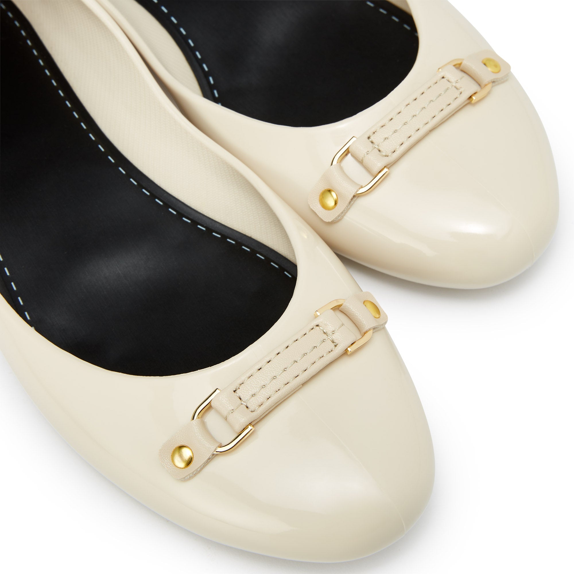 Melina Belette Flat Ballerinas Ivory