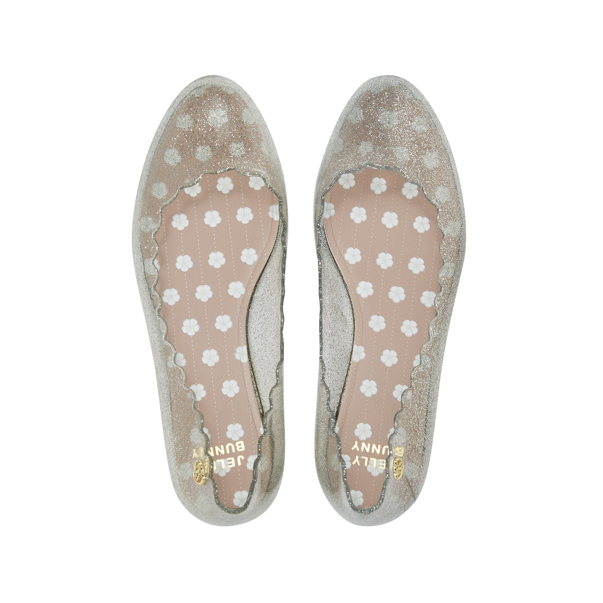 Sophie Sienna Flat Ballerinas Silver